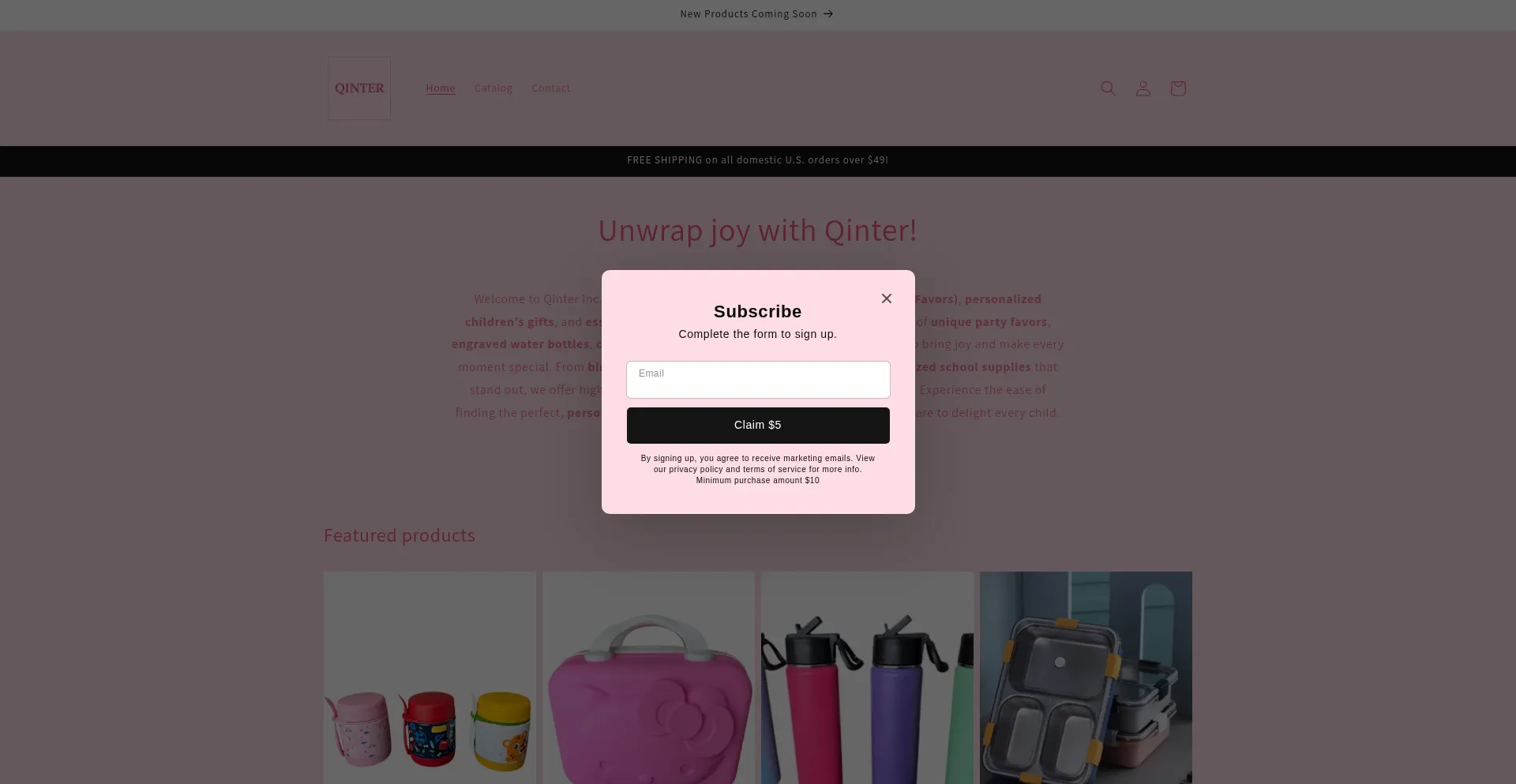 Ist Qinterinc.com sicher und vertrauenswürdig?