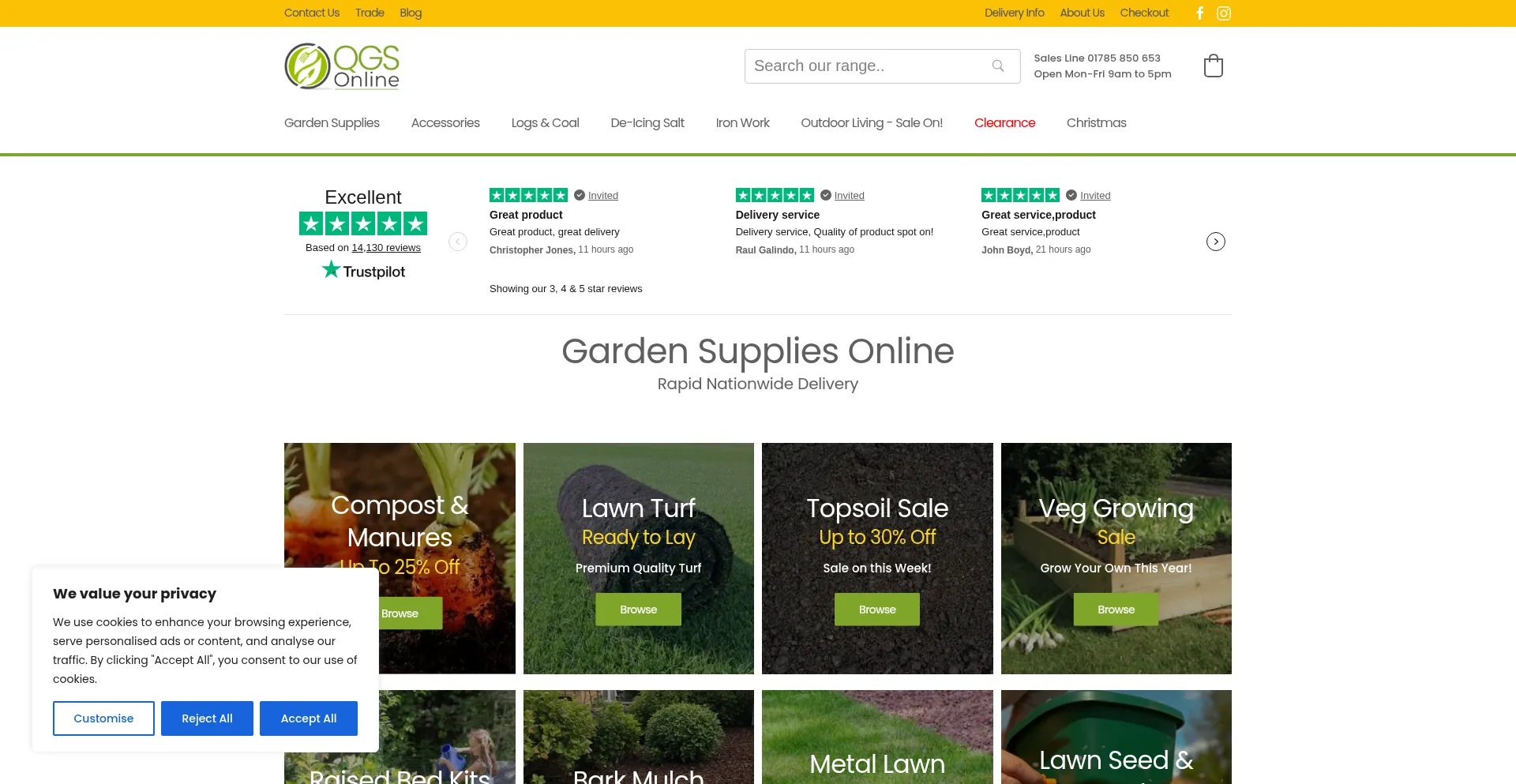 Qualitygardensupplies.co.uk