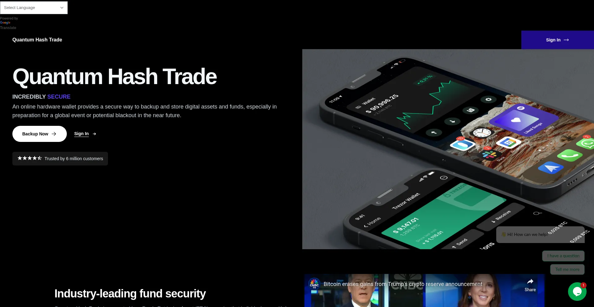 Ist Quantumhashtrade.com sicher und vertrauenswürdig?