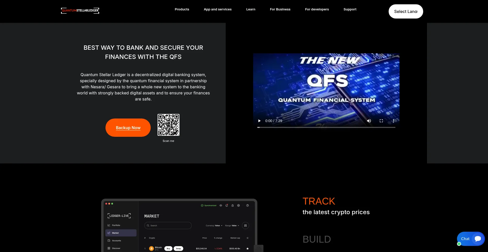 Quantumstellarledger.com Screenshot