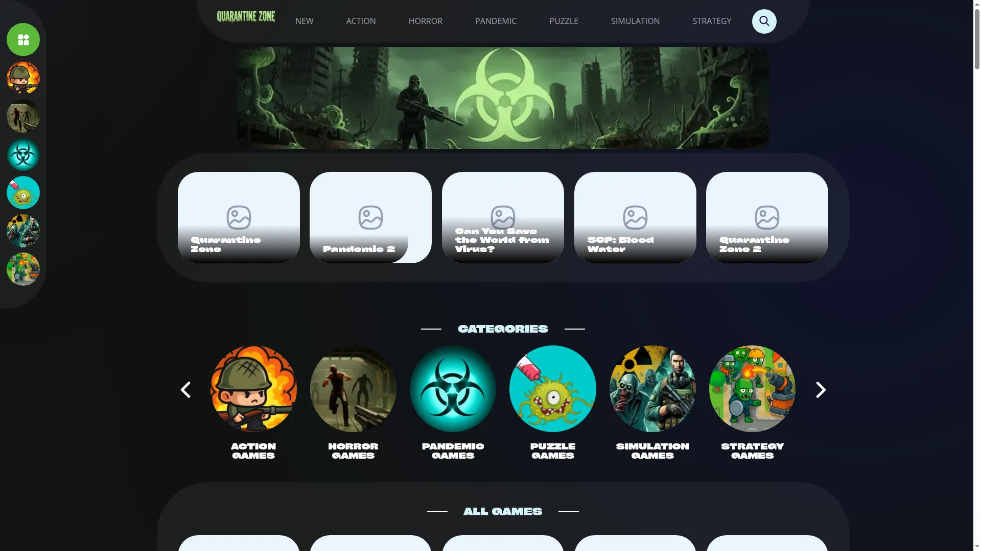 Quarantinezone-game.com