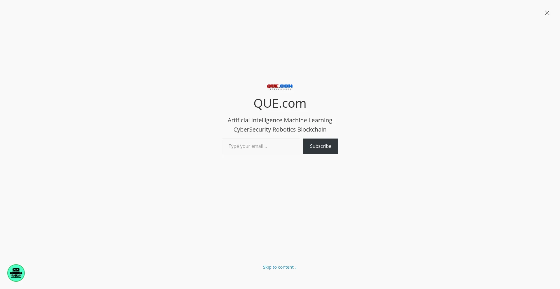 Que.com Screenshot