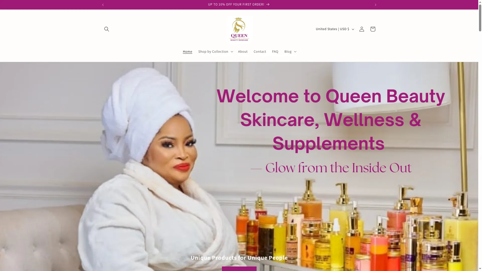 Queenbeautyskincare.com
