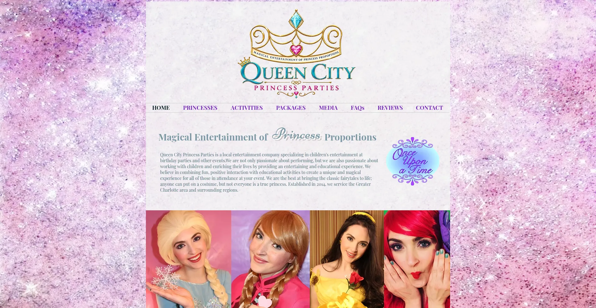 Queencityprincessparties.com