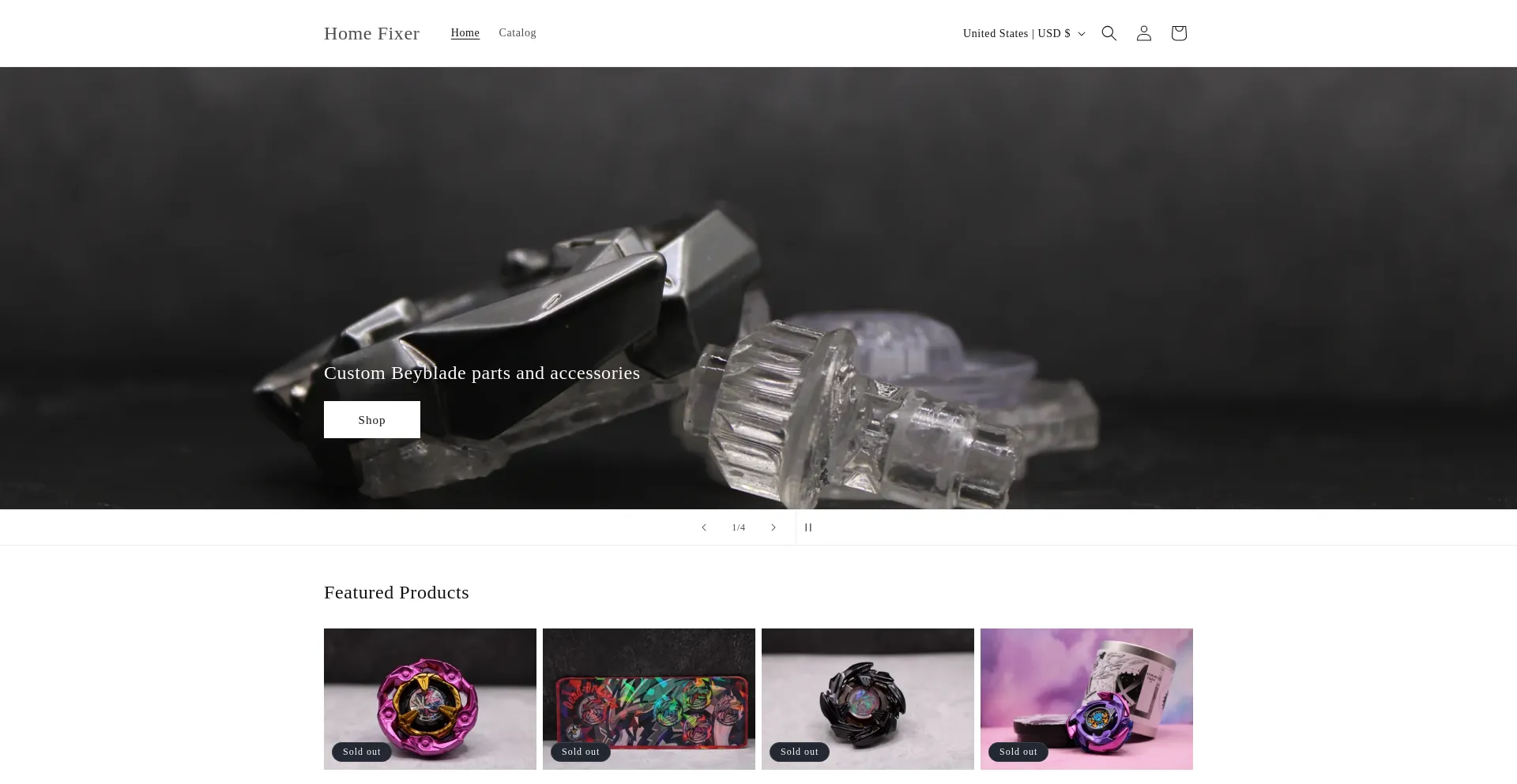 Website screenshot of Quickhomefixer.ink