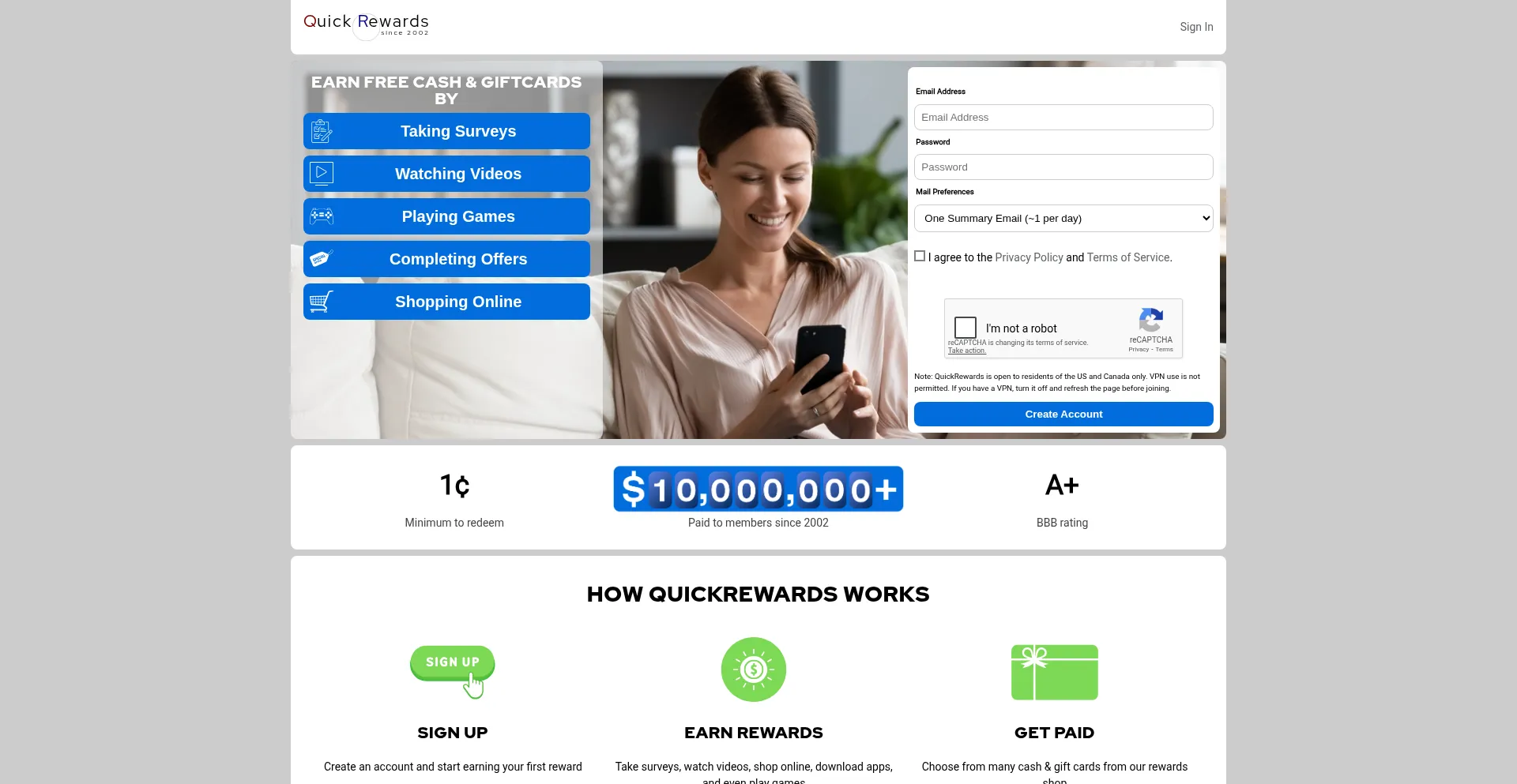 Quickrewards.com