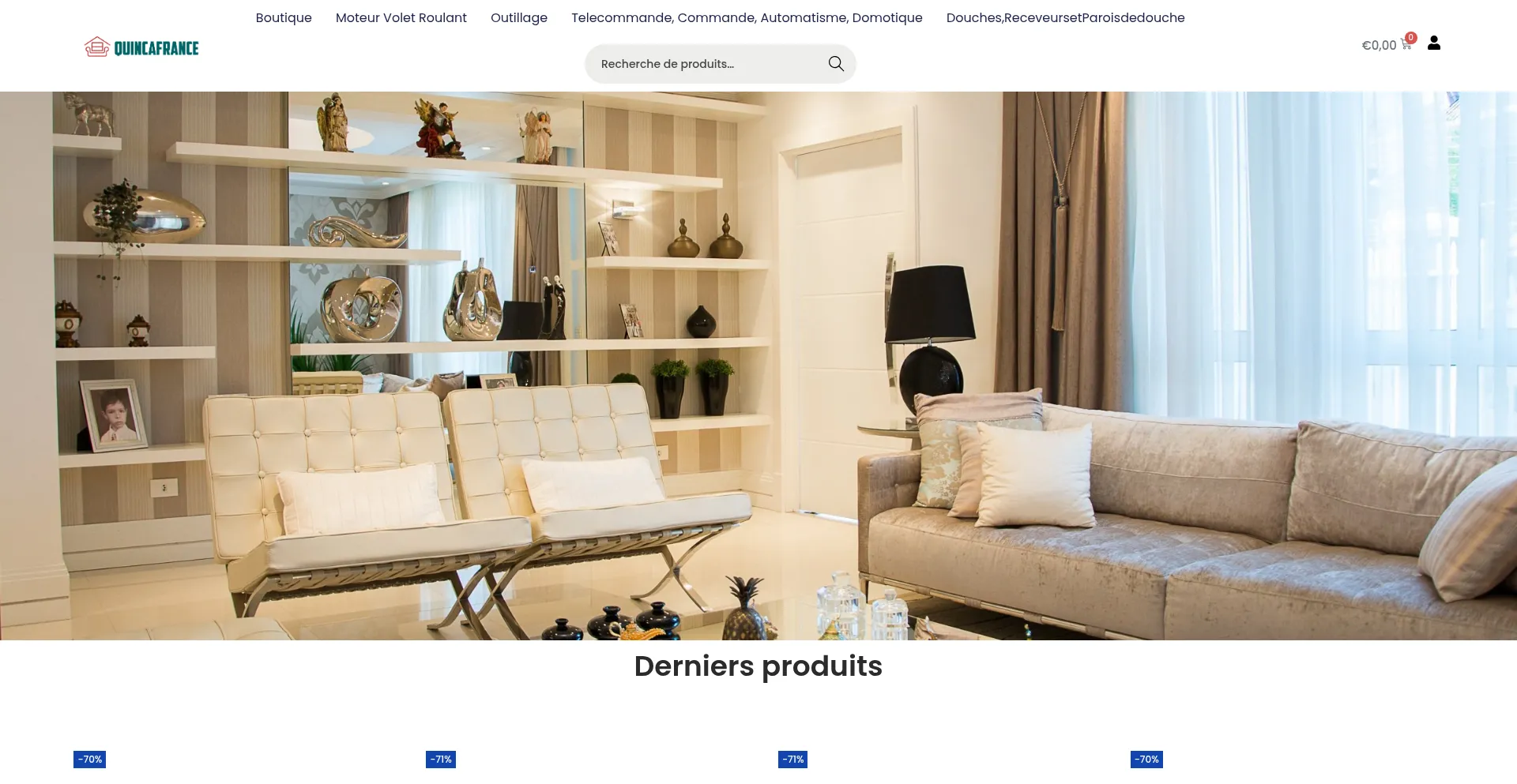 Quincafrance.com Screenshot
