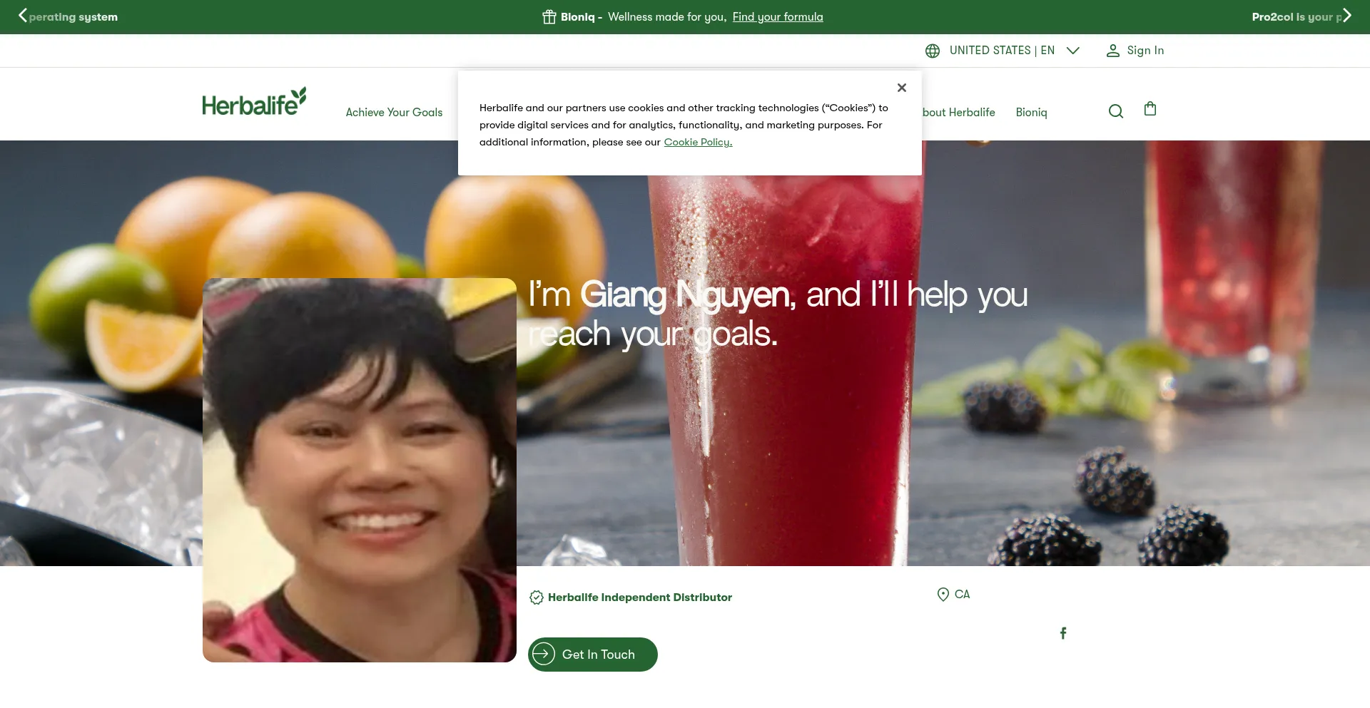 Quincy.goherbalife.com