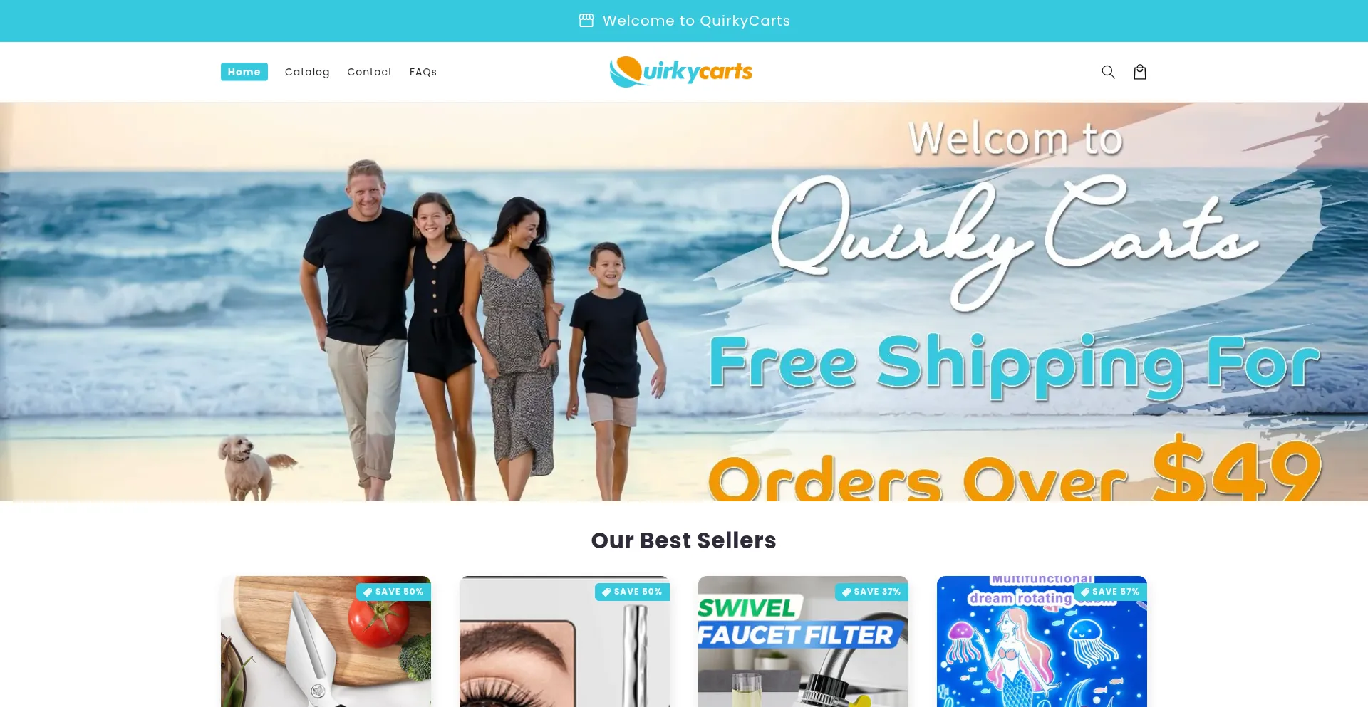 Ist Quirkycarts.com sicher und vertrauenswürdig?