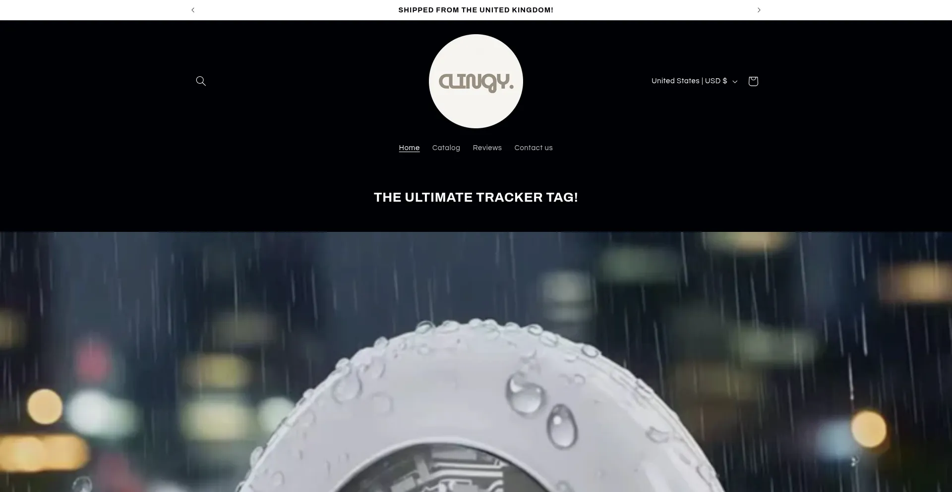 Website screenshot of R7a34c-4y.myshopify.com
