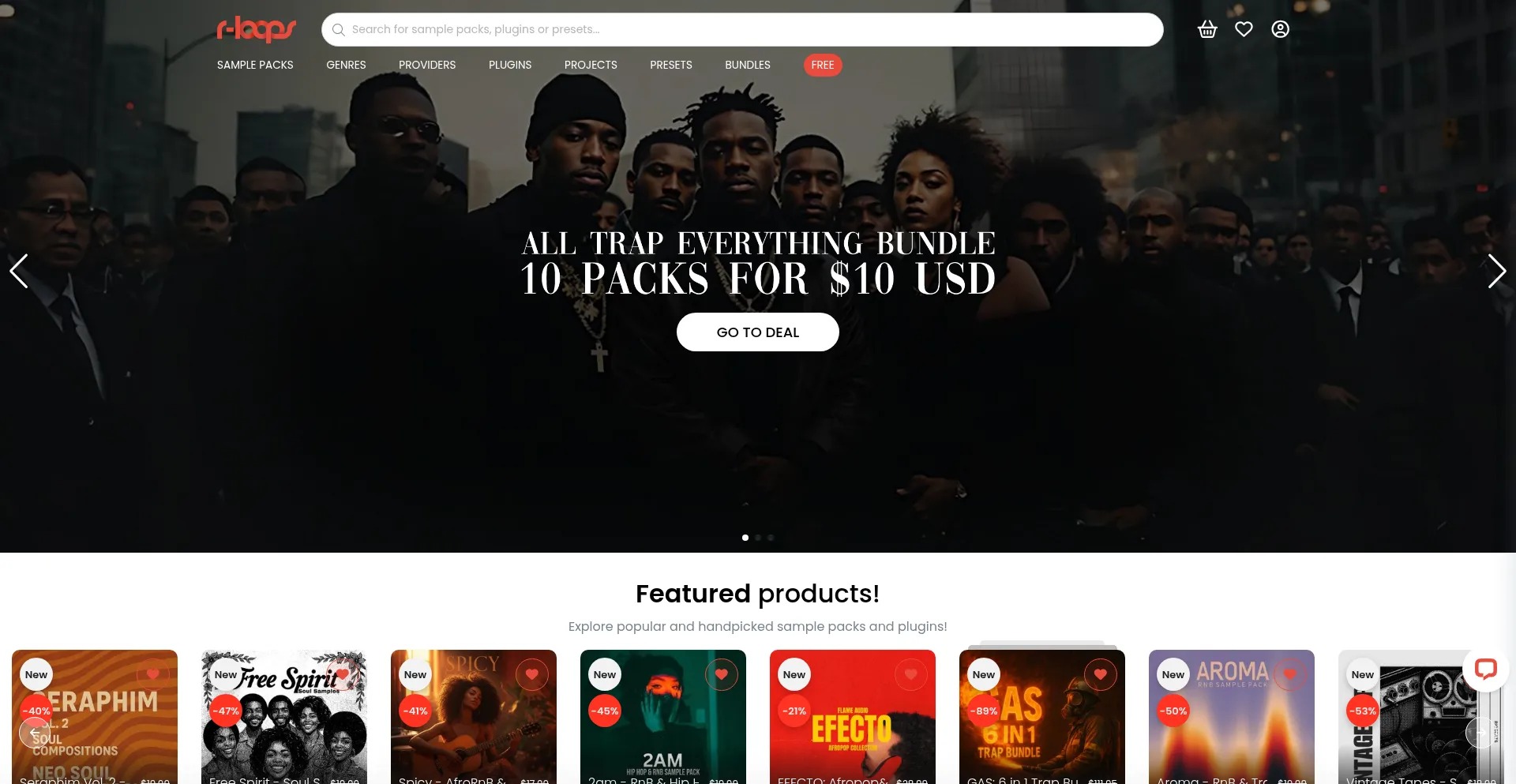 Website screenshot of R-loops.com