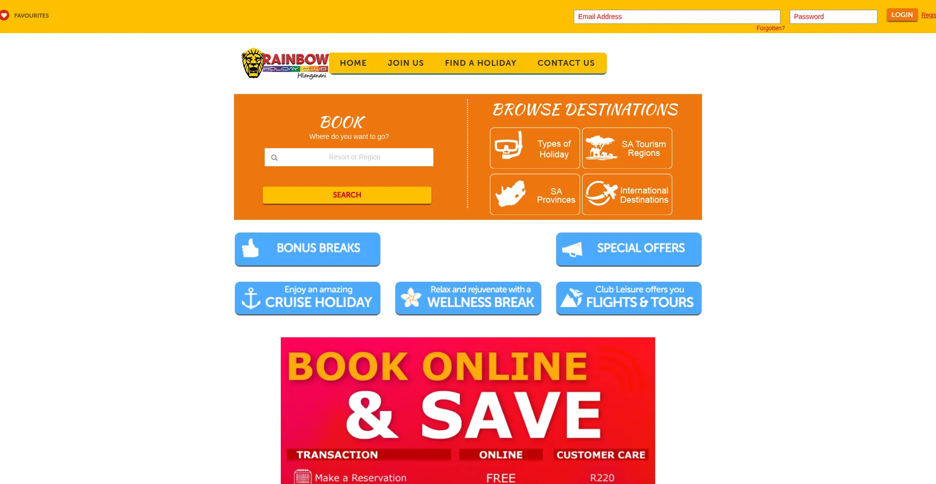 Rainbowholidayclub.co.za