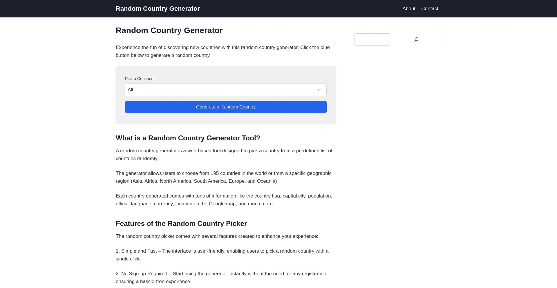Ist Randomcountrygenerator.net sicher und vertrauenswürdig?