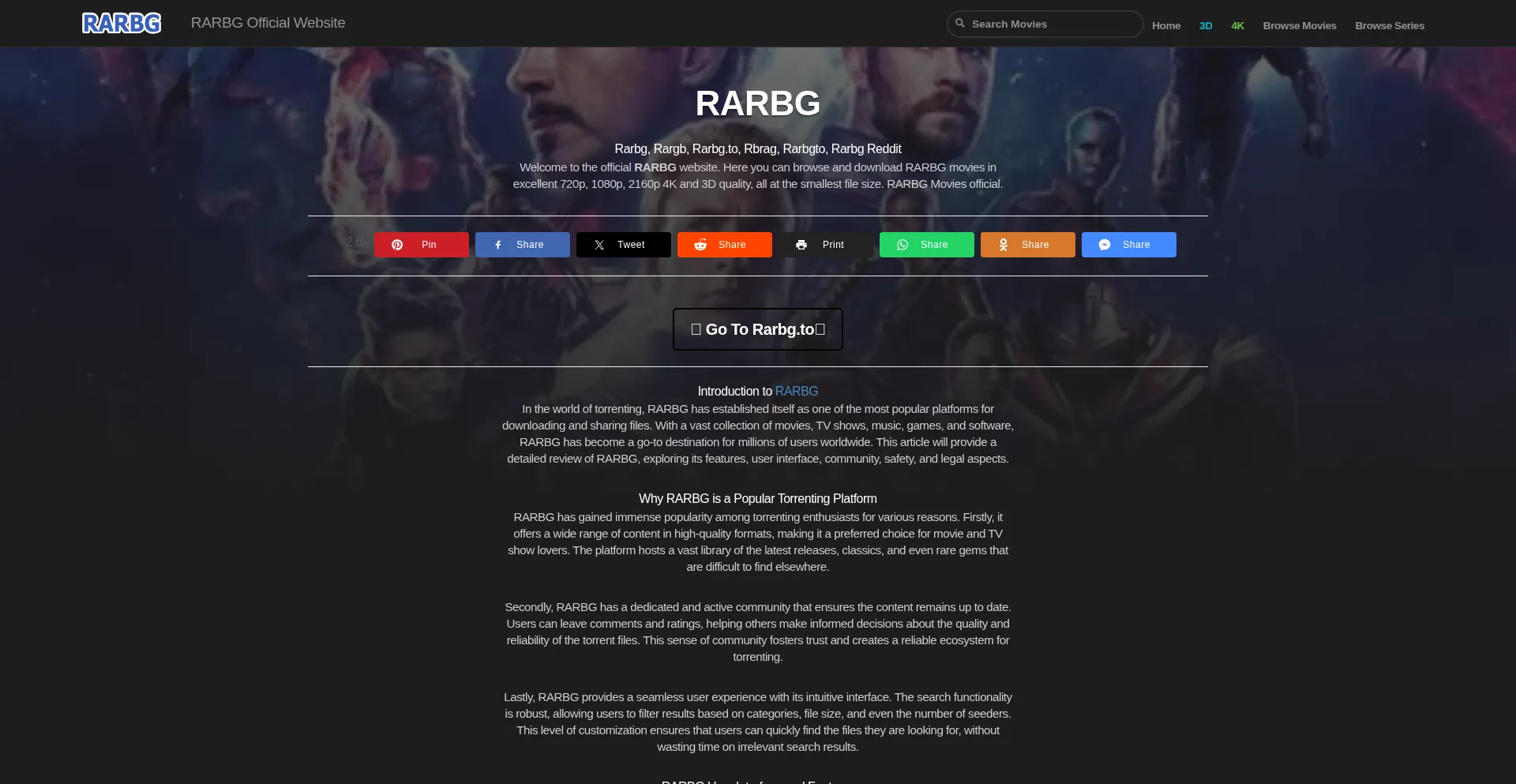 Rarbg-official.is