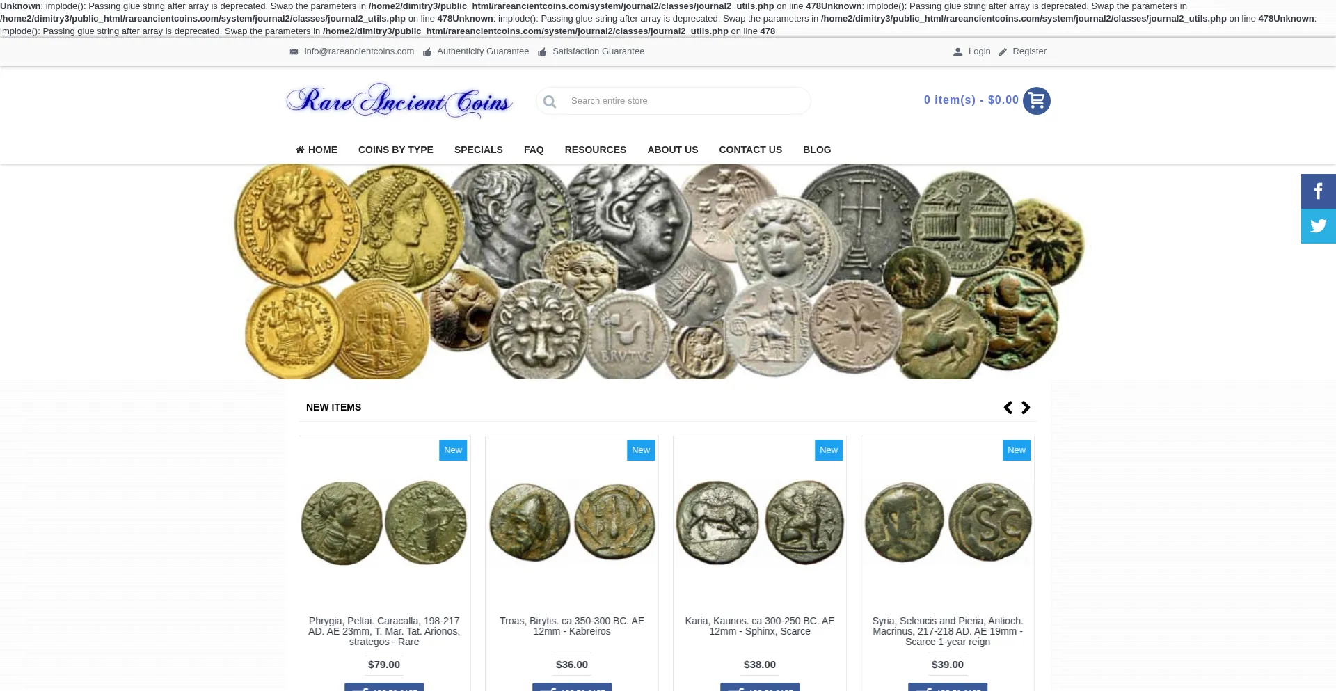 Rareancientcoins.com