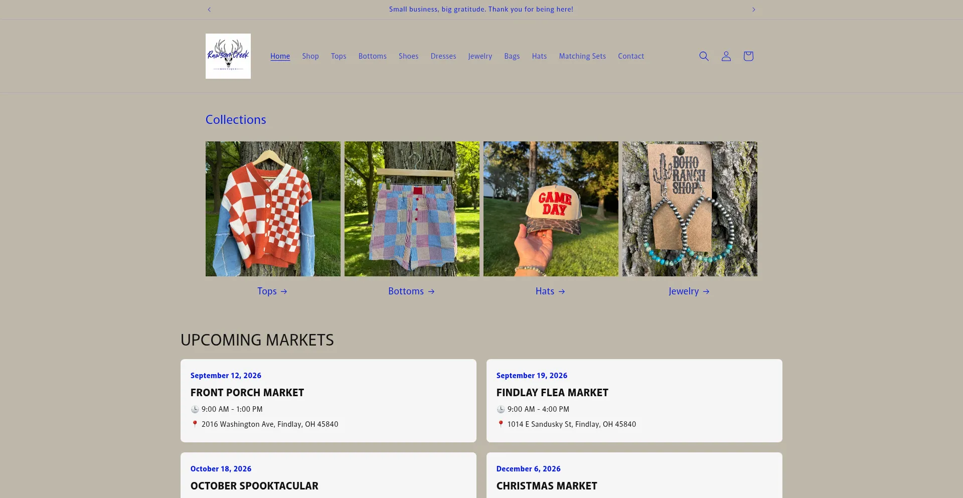 Rawsoncreekboutique.com