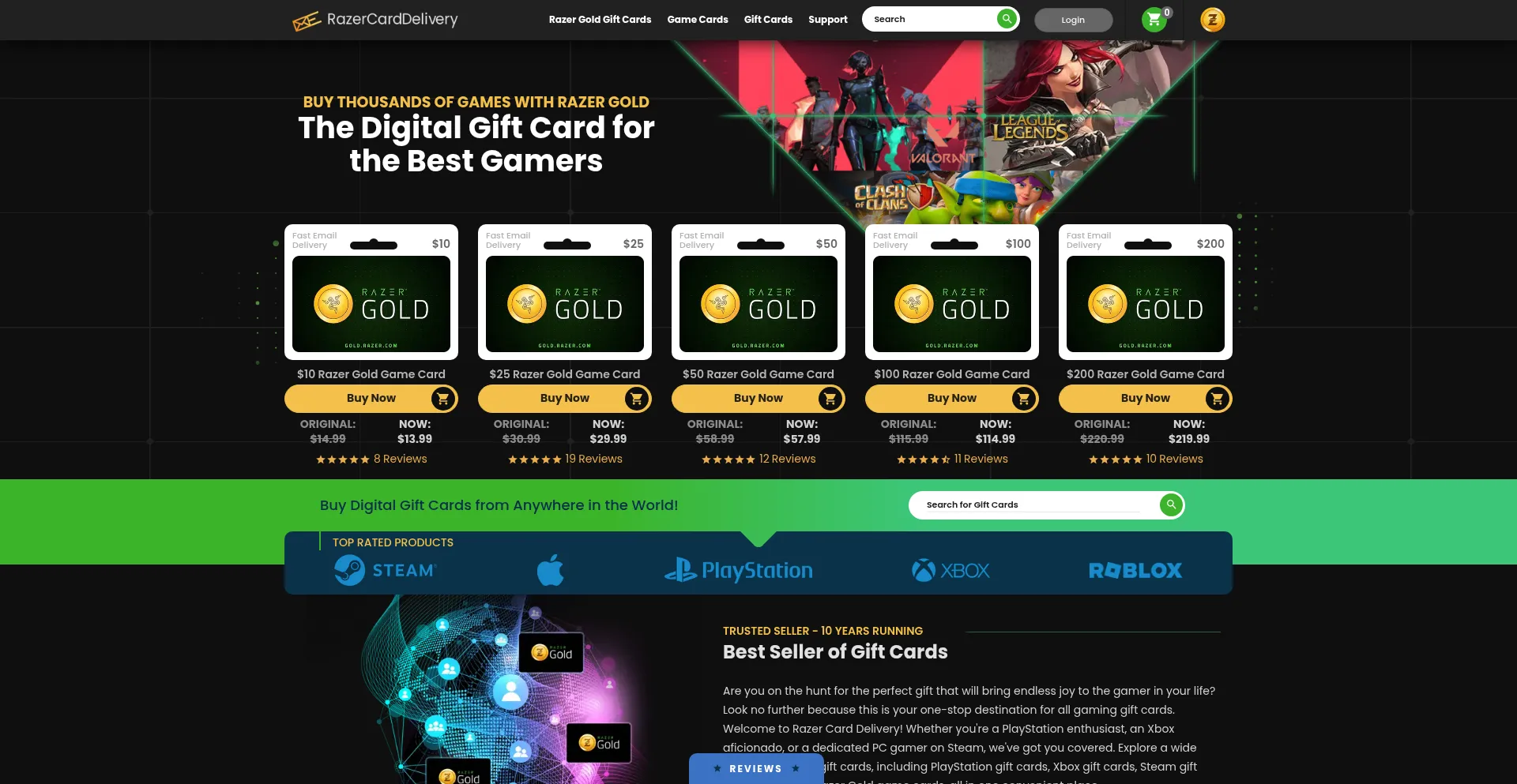 Razercarddelivery.com