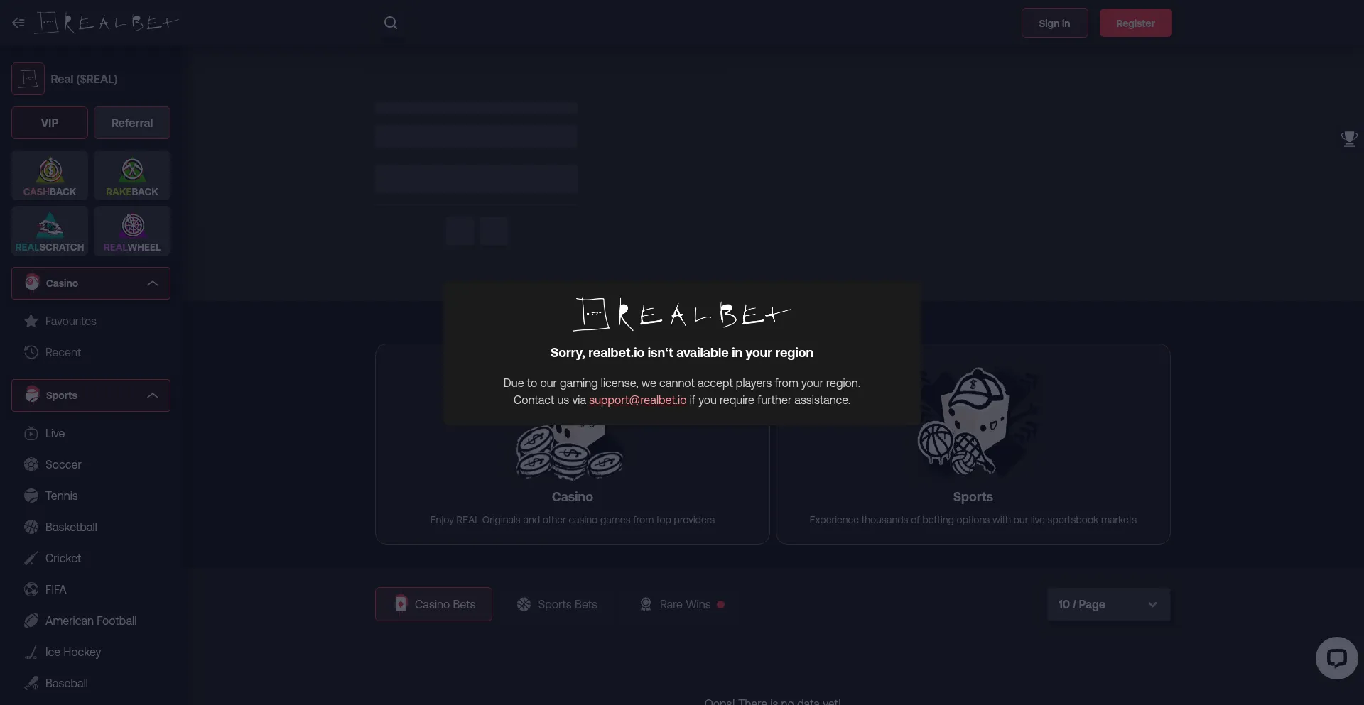 Realbet.io