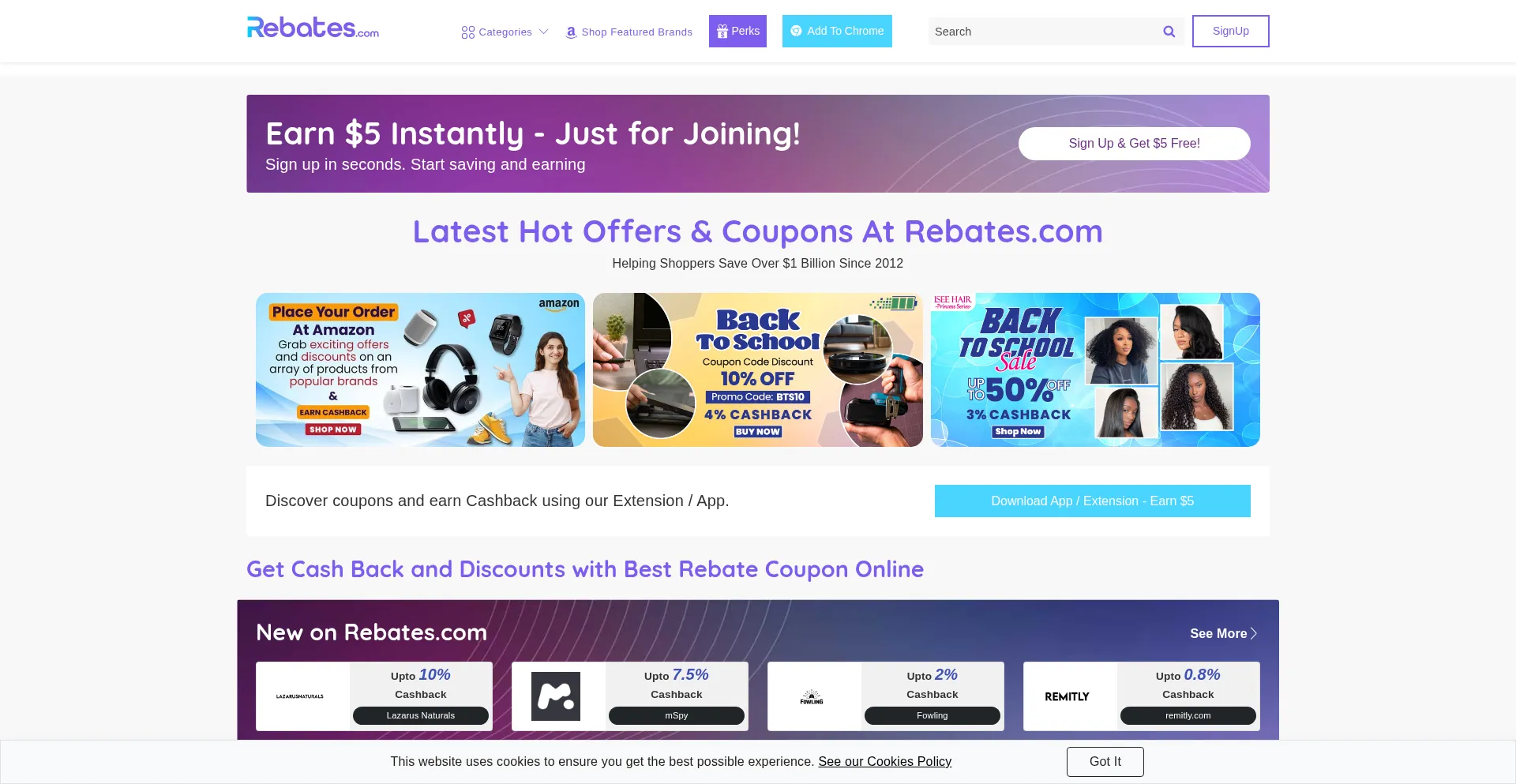 Ist Rebates.com sicher und vertrauenswürdig?