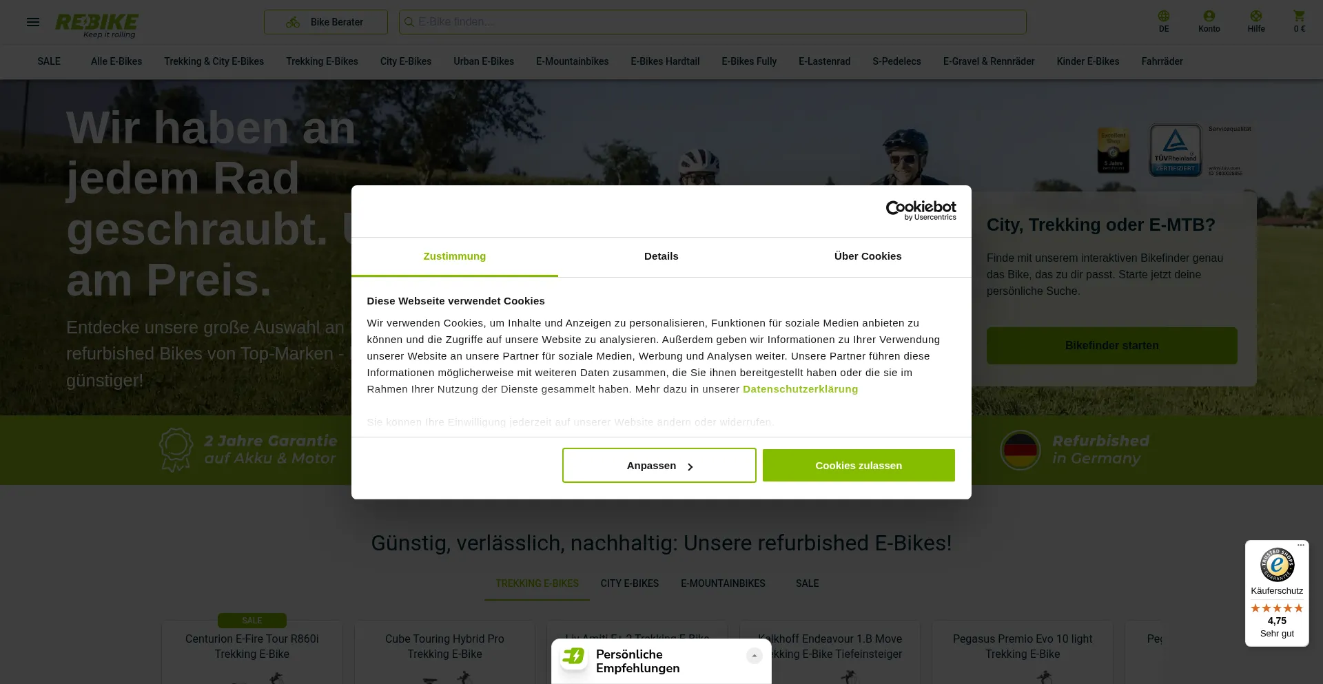 Ist Rebike.com sicher und vertrauenswürdig?