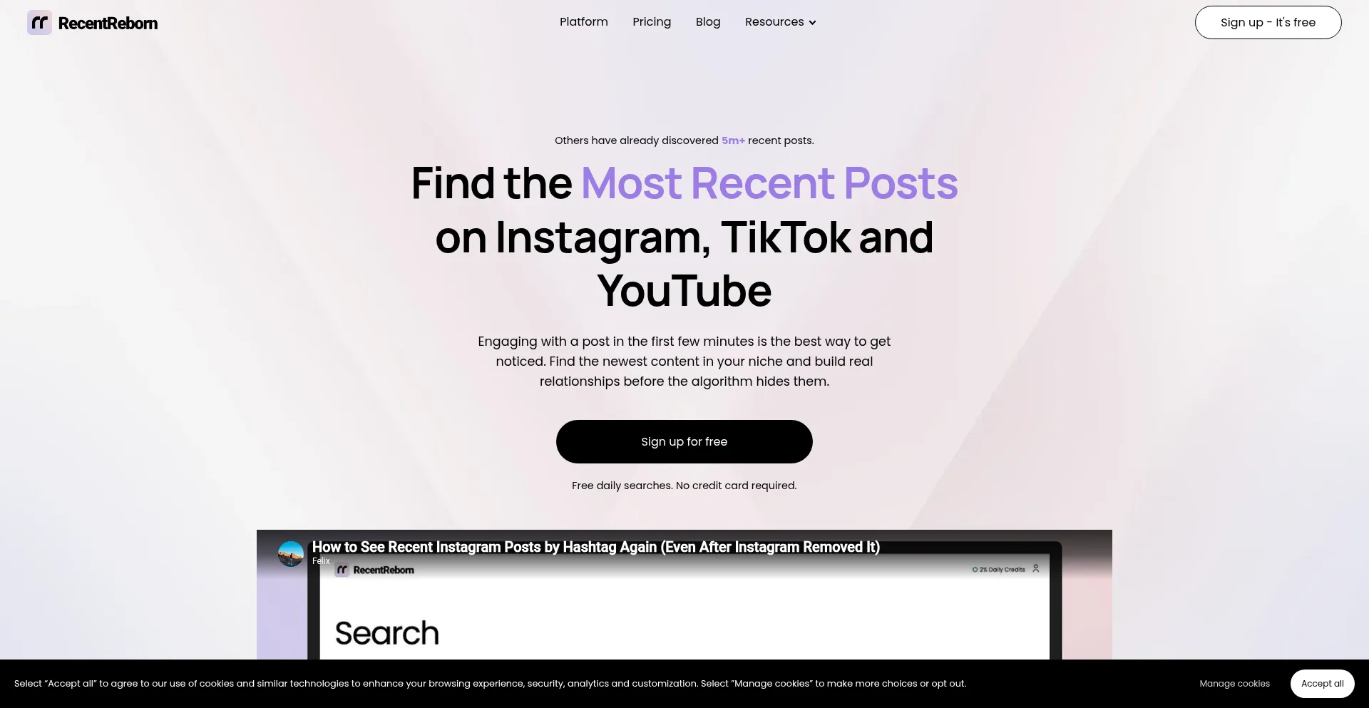 Recentreborn.com