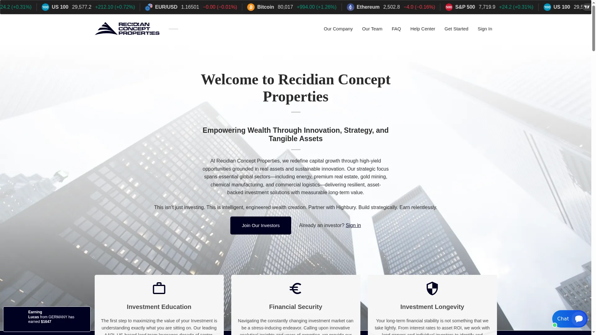 Recidianconceptproperties.com