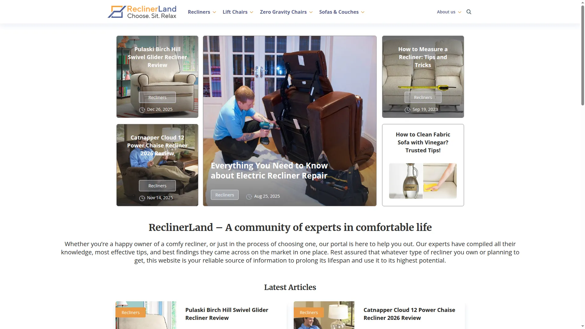 Reclinerland.com