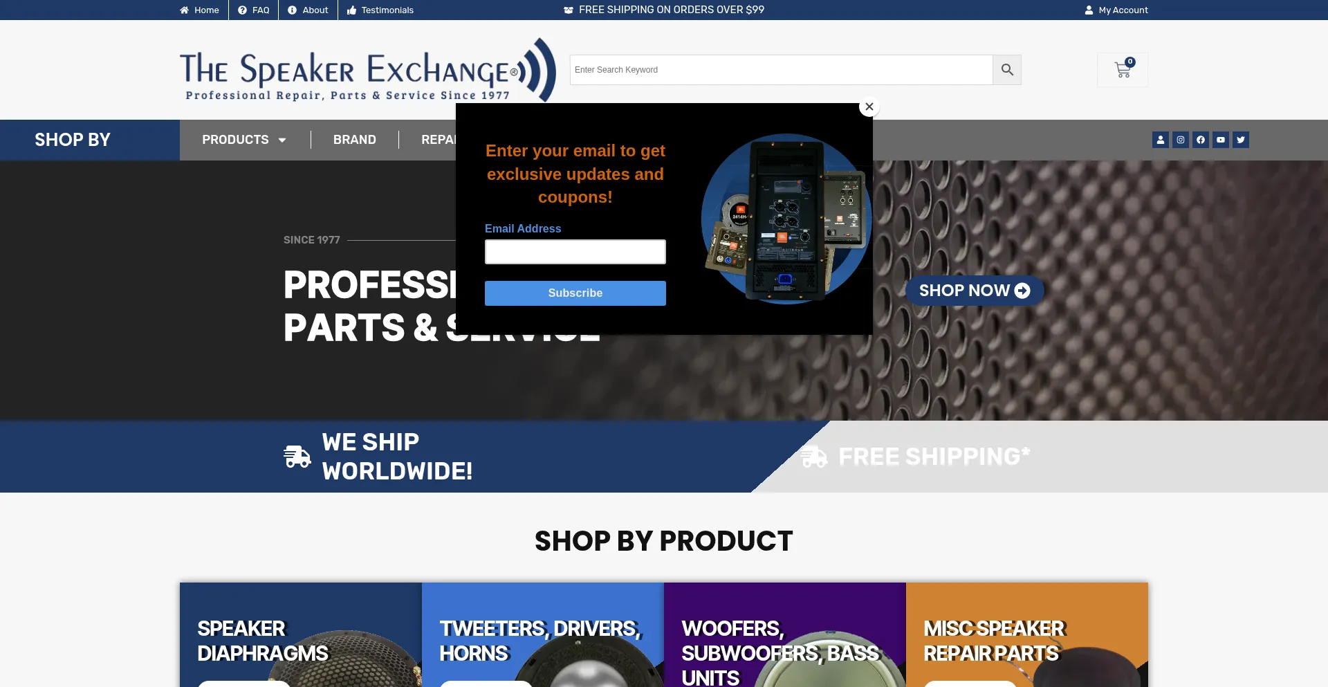 Reconingspeakers.com