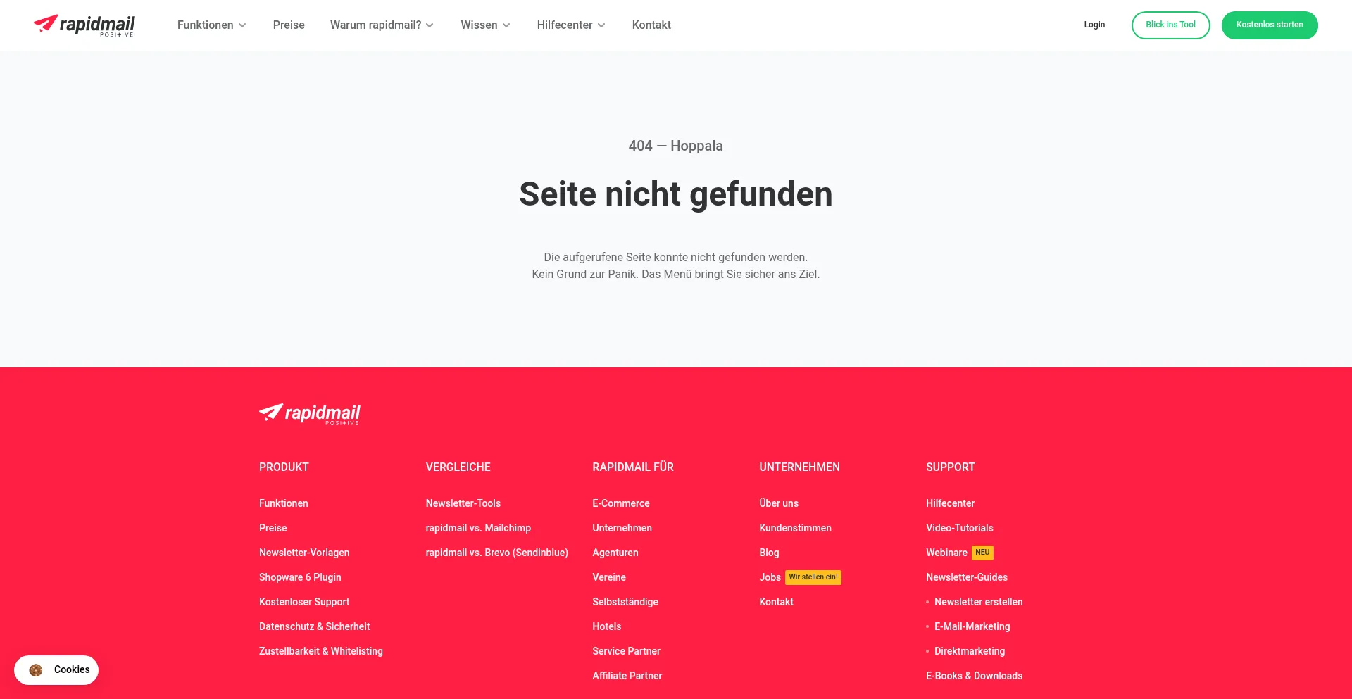 Website screenshot of Redir.managercom.fr
