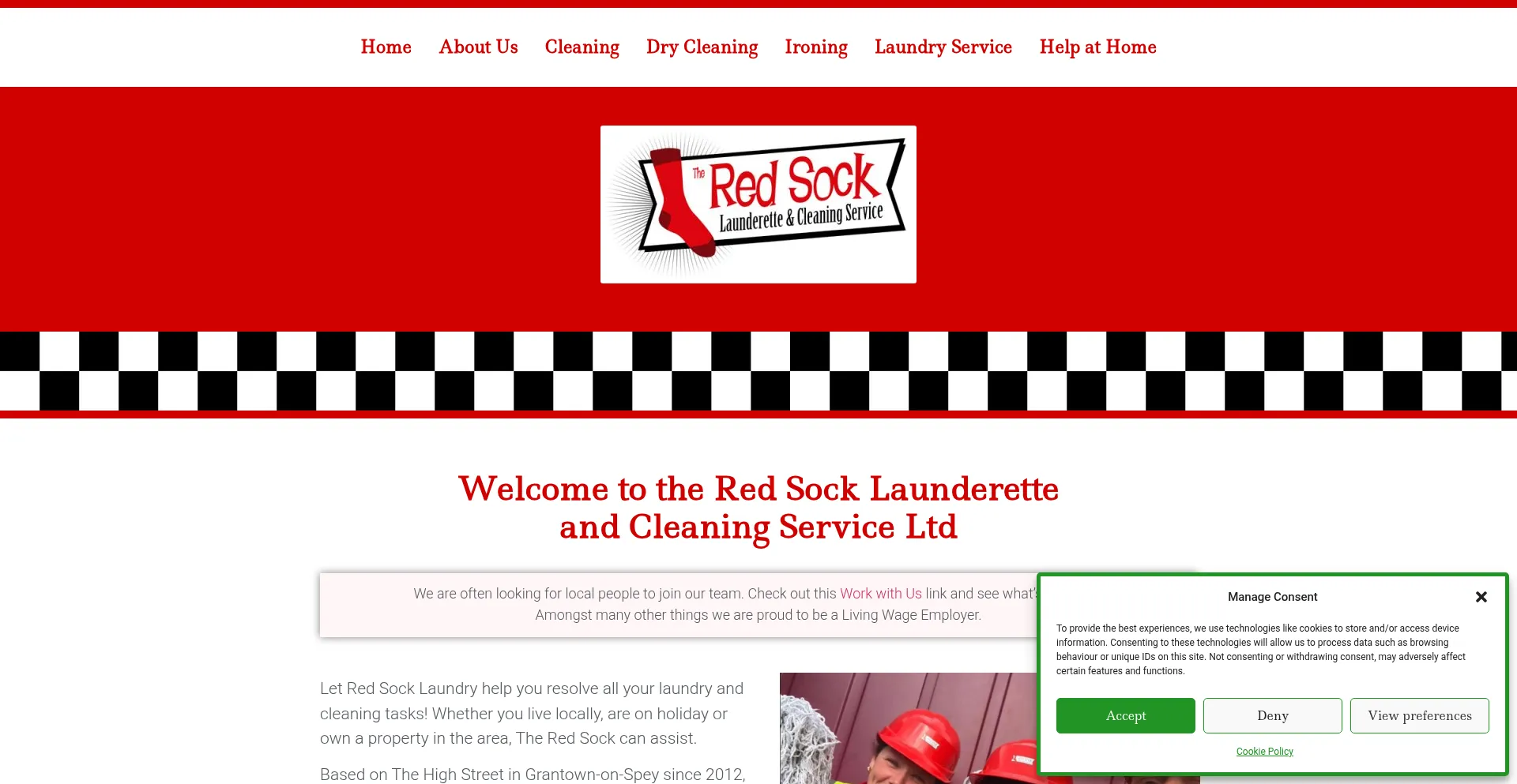 Redsocklaundry.co.uk