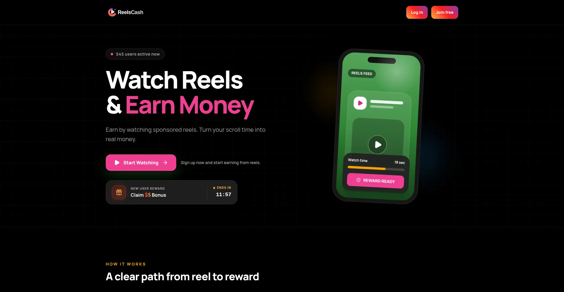 Reelscash.co