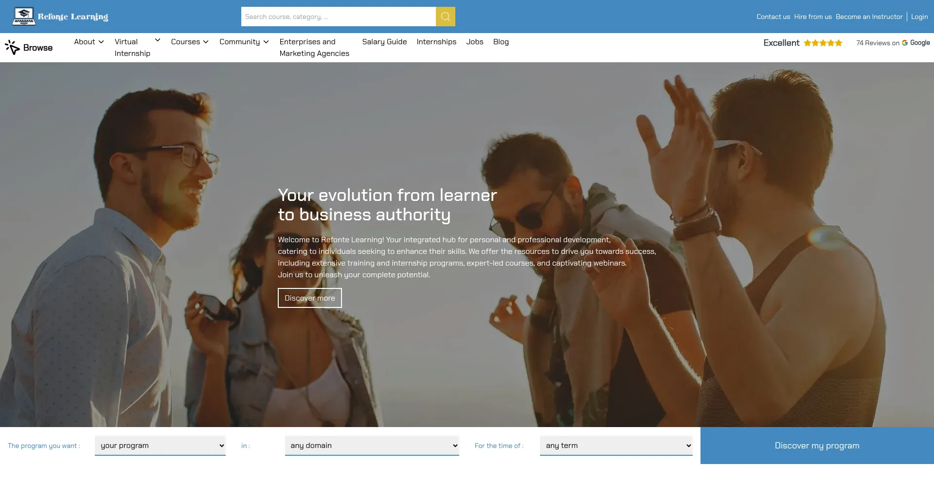 Refontelearning.com