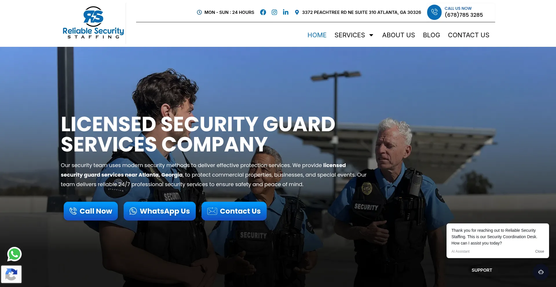 Reliablesecuritystaffing.com