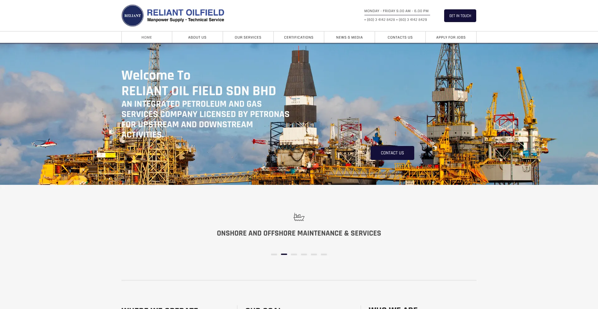 Reliantoilfield.com.my