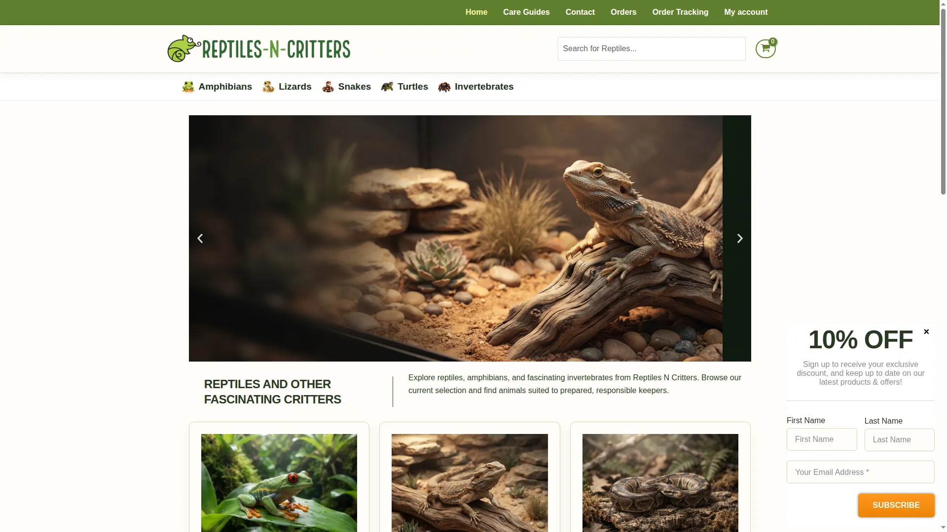 Reptilesncritters.com