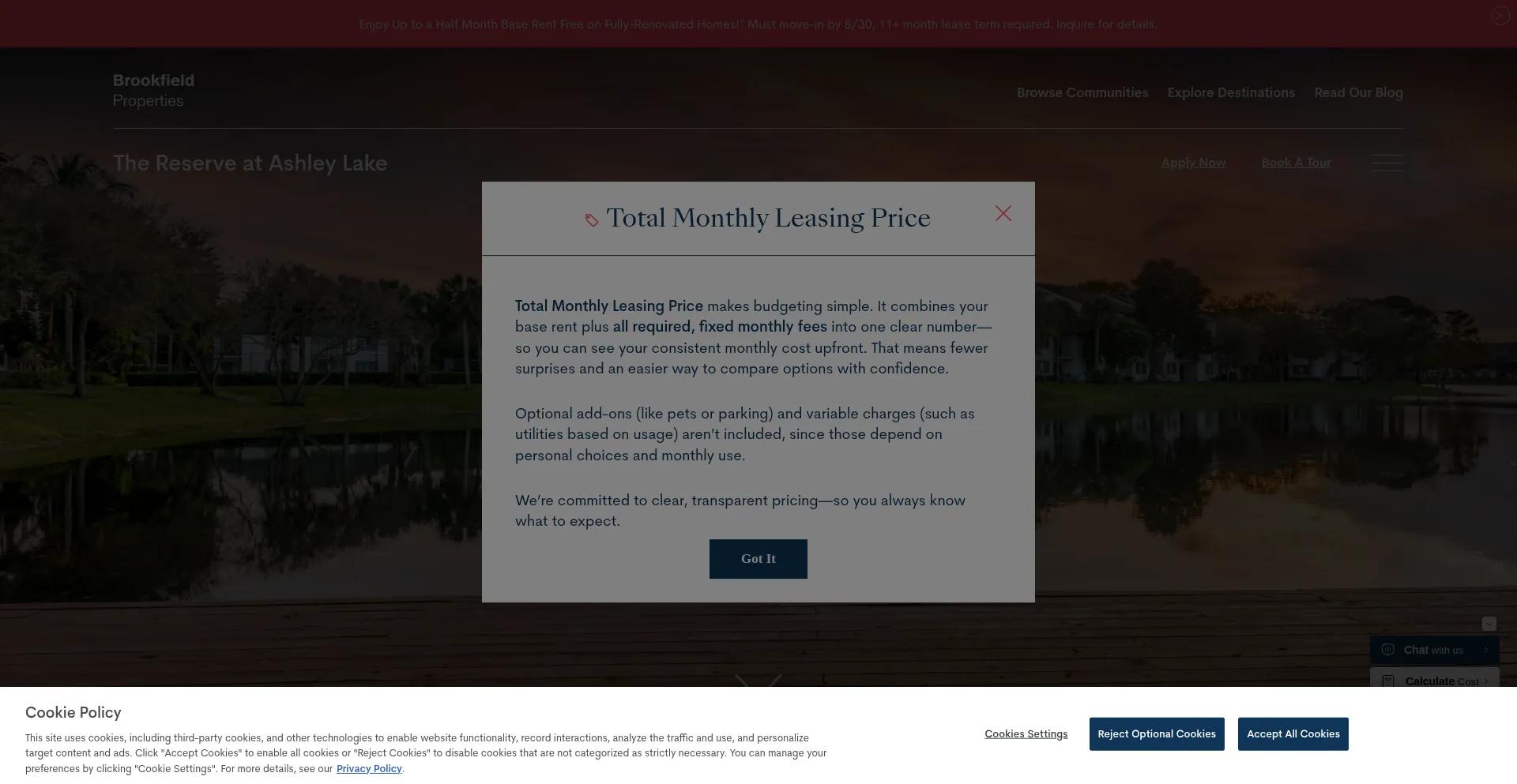 Reserveatashleylake-living.com