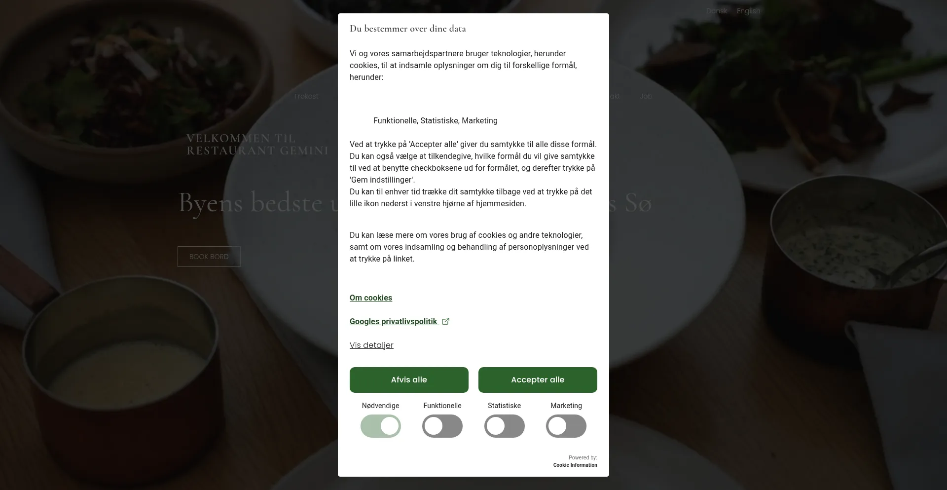 Ist Restaurantgemini.dk sicher und vertrauenswürdig?