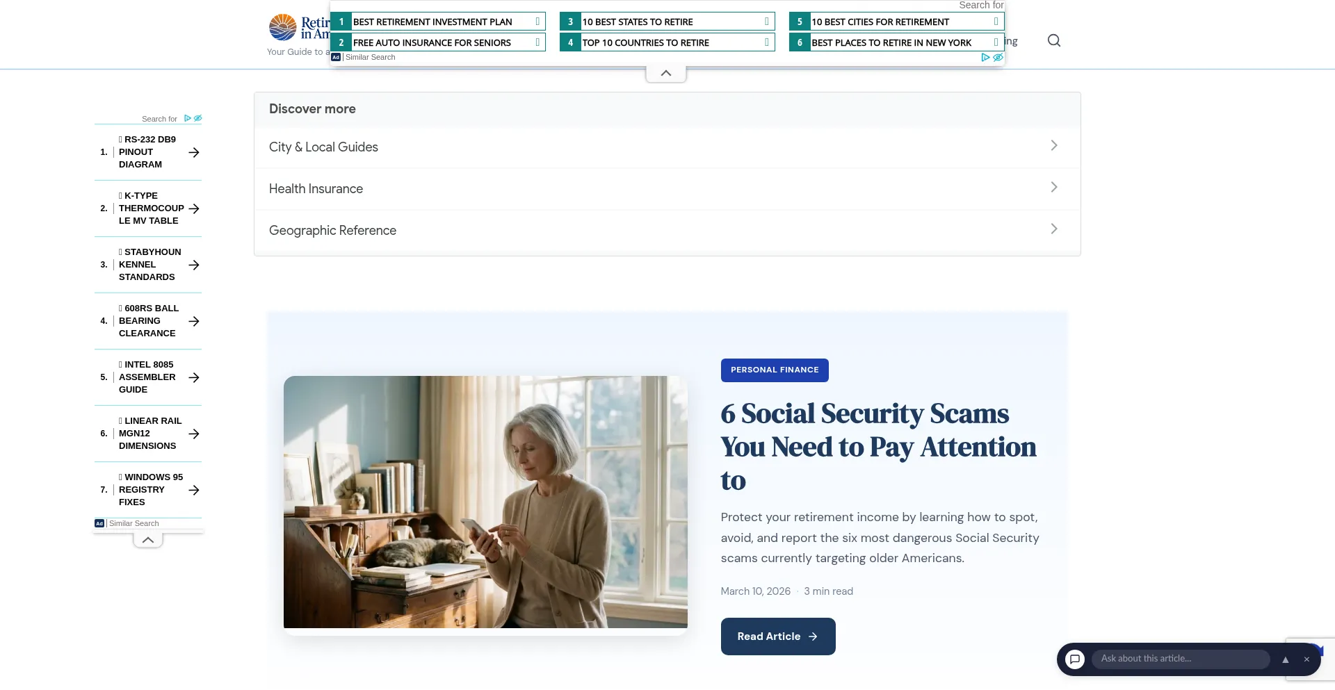 Retiredinamerica.com