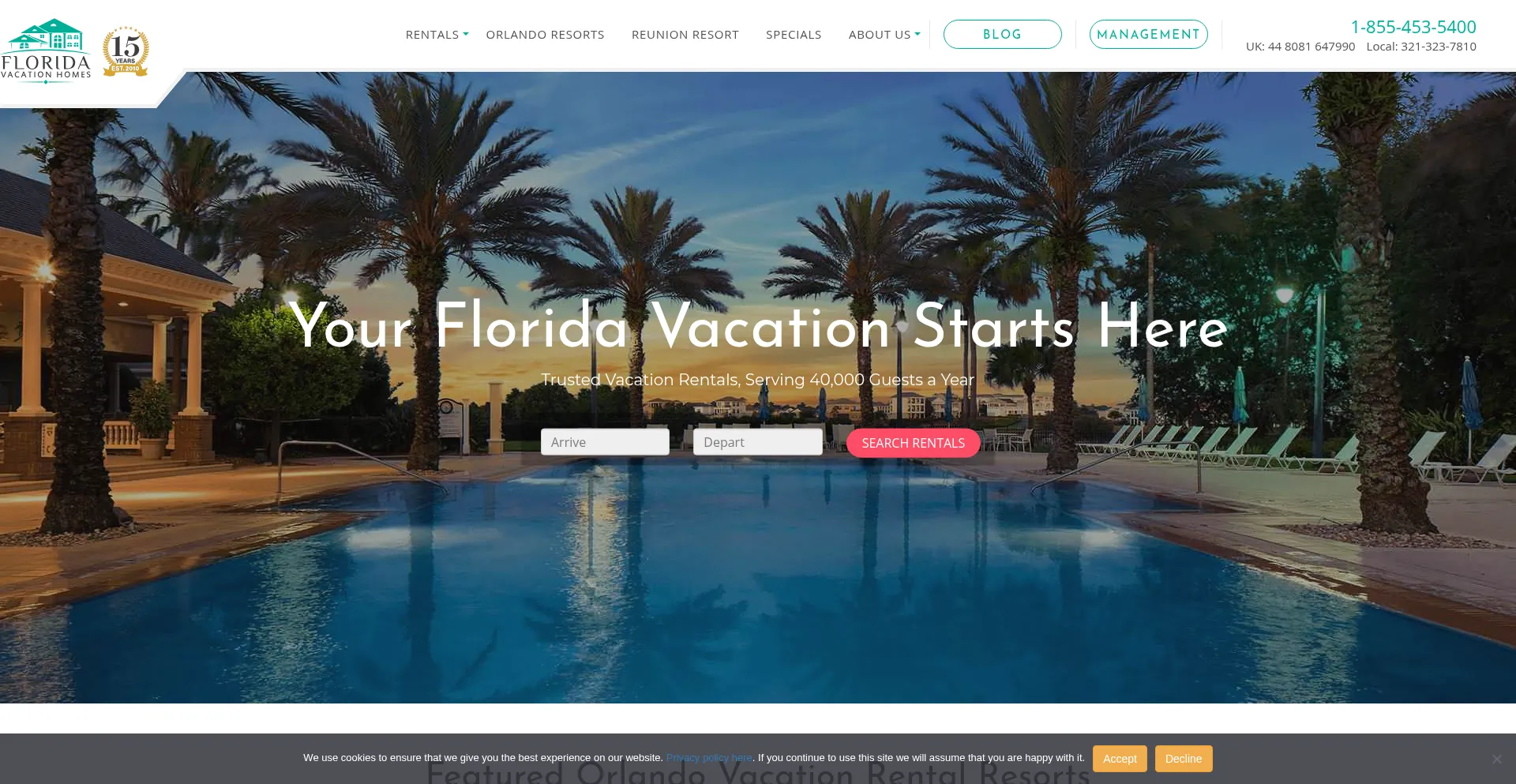 Reunionvacationhomes.com