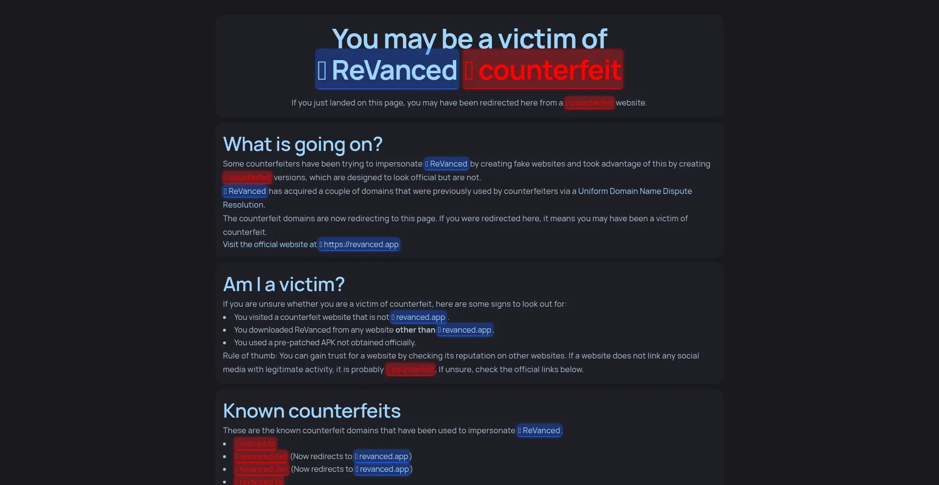 Ist Revanced.net sicher und vertrauenswürdig?