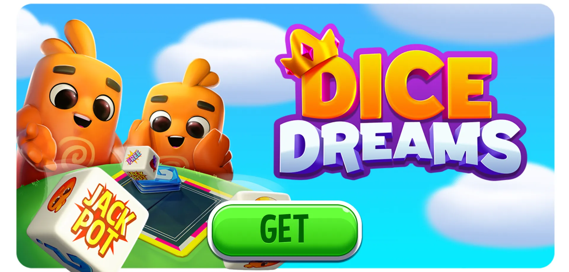 Website screenshot of Rewards.dicedreams.com