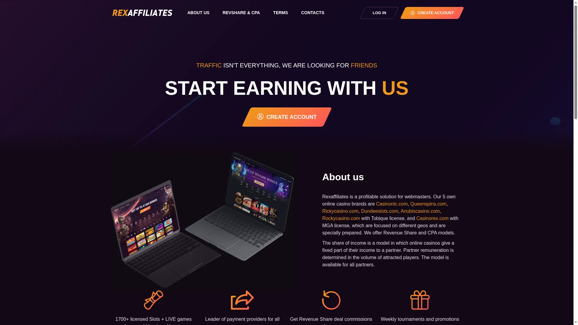 Rexaffiliates.com