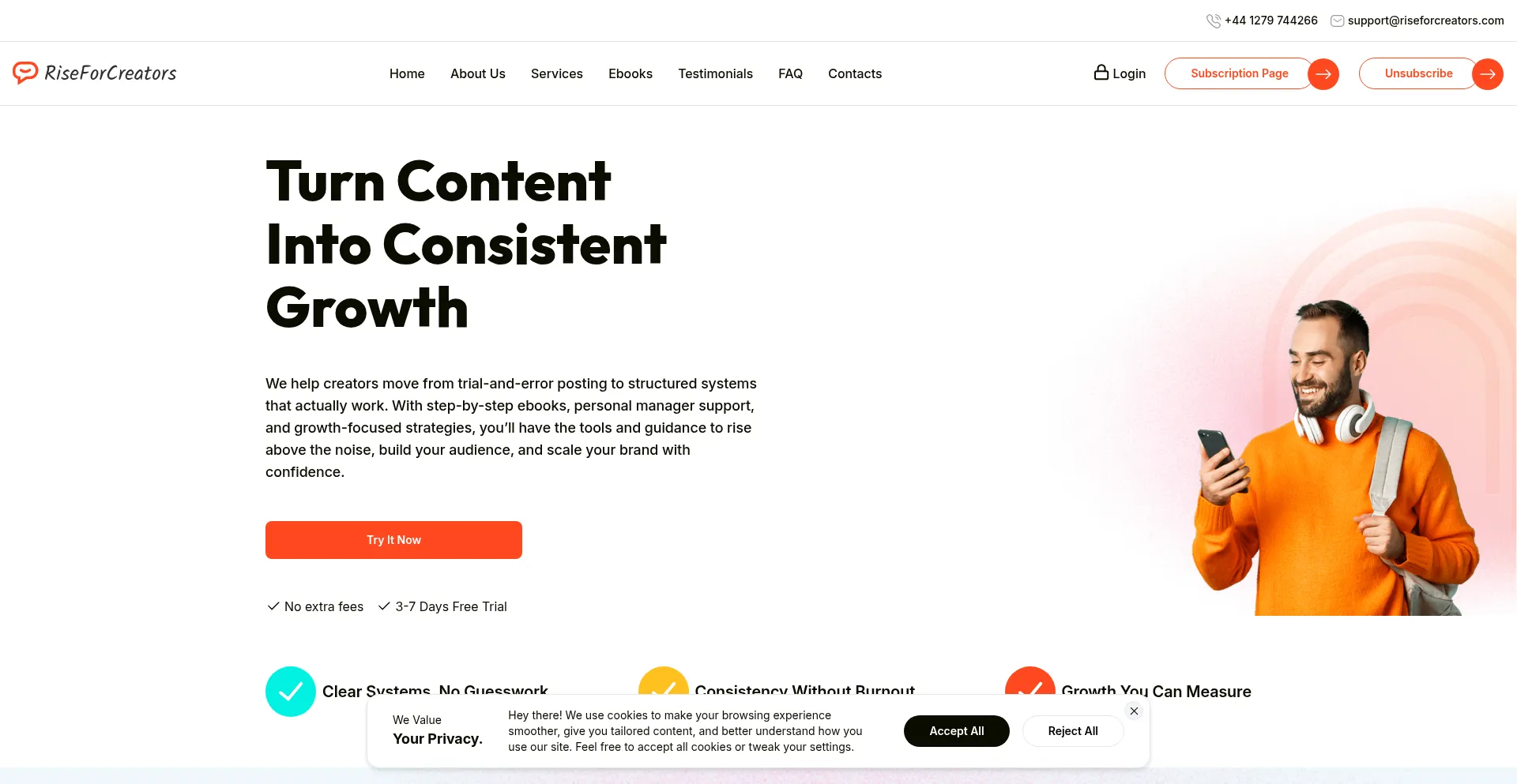 Riseforcreators.com