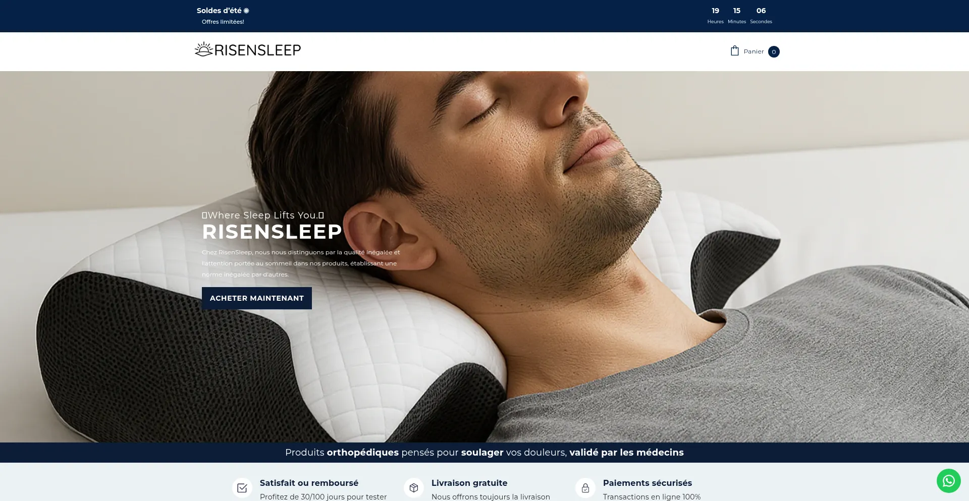Ist Risensleep.com sicher und vertrauenswürdig?
