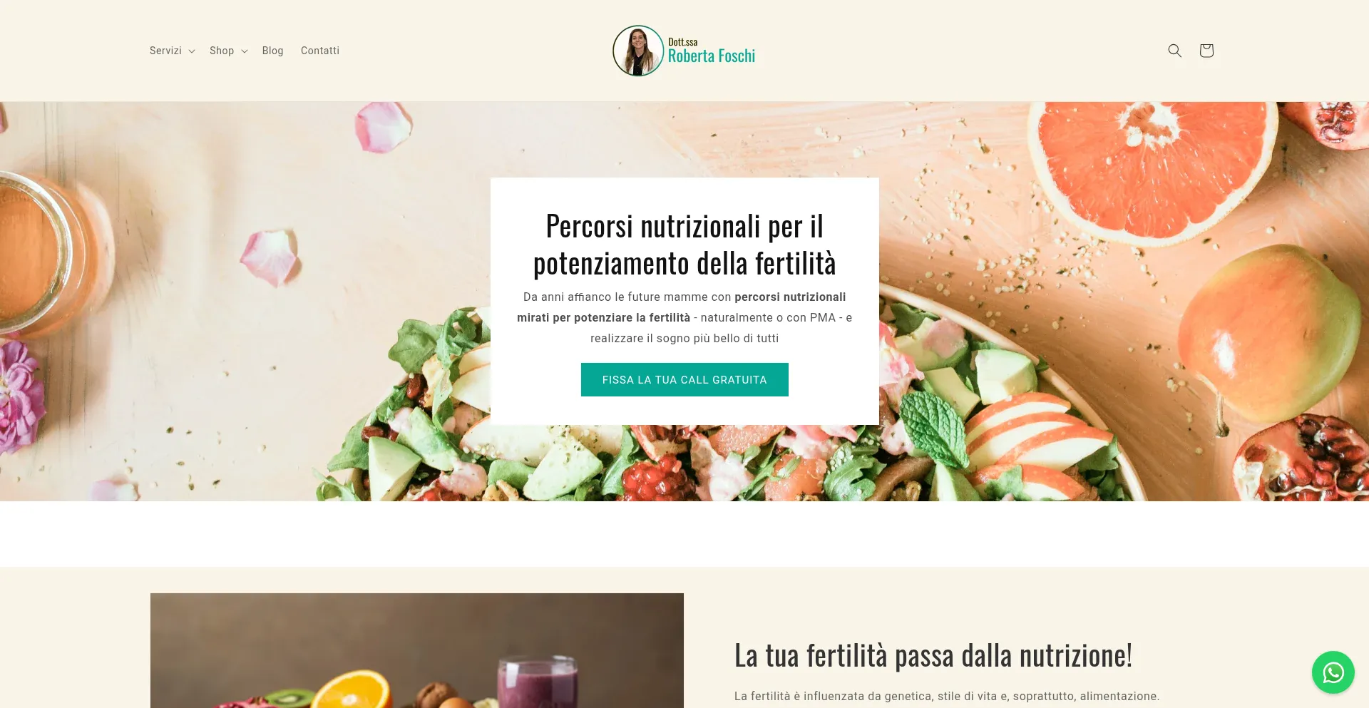 Robertafoschi.it Screenshot