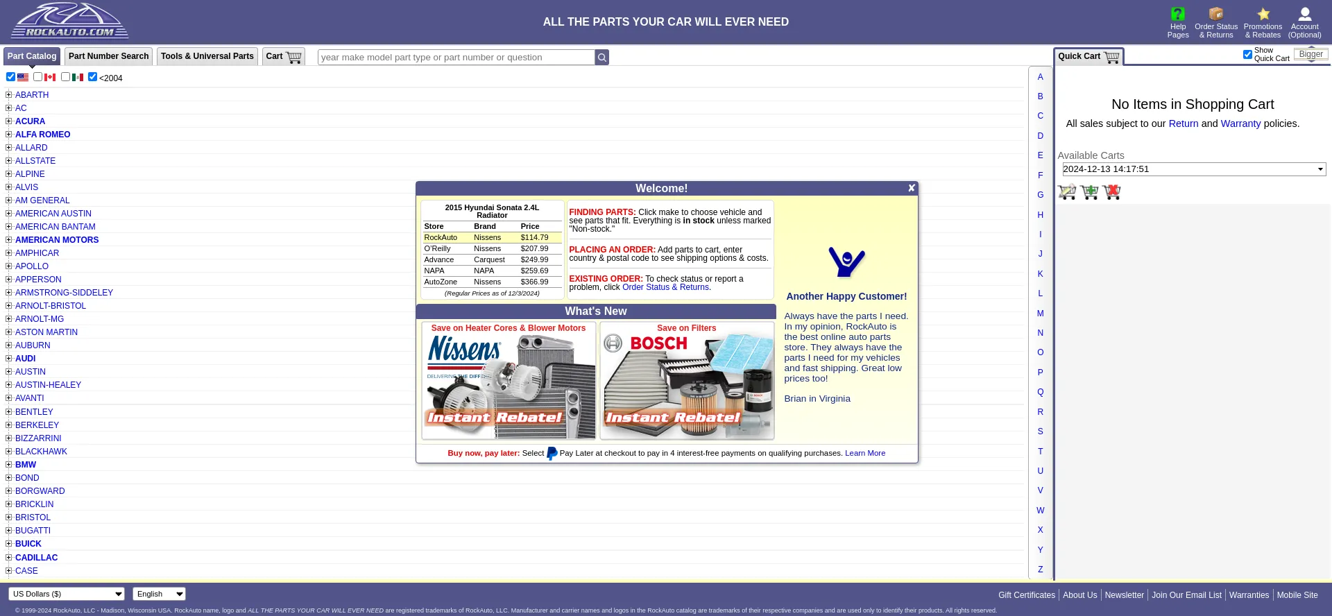 Ist Rockauto.com sicher und vertrauenswürdig?