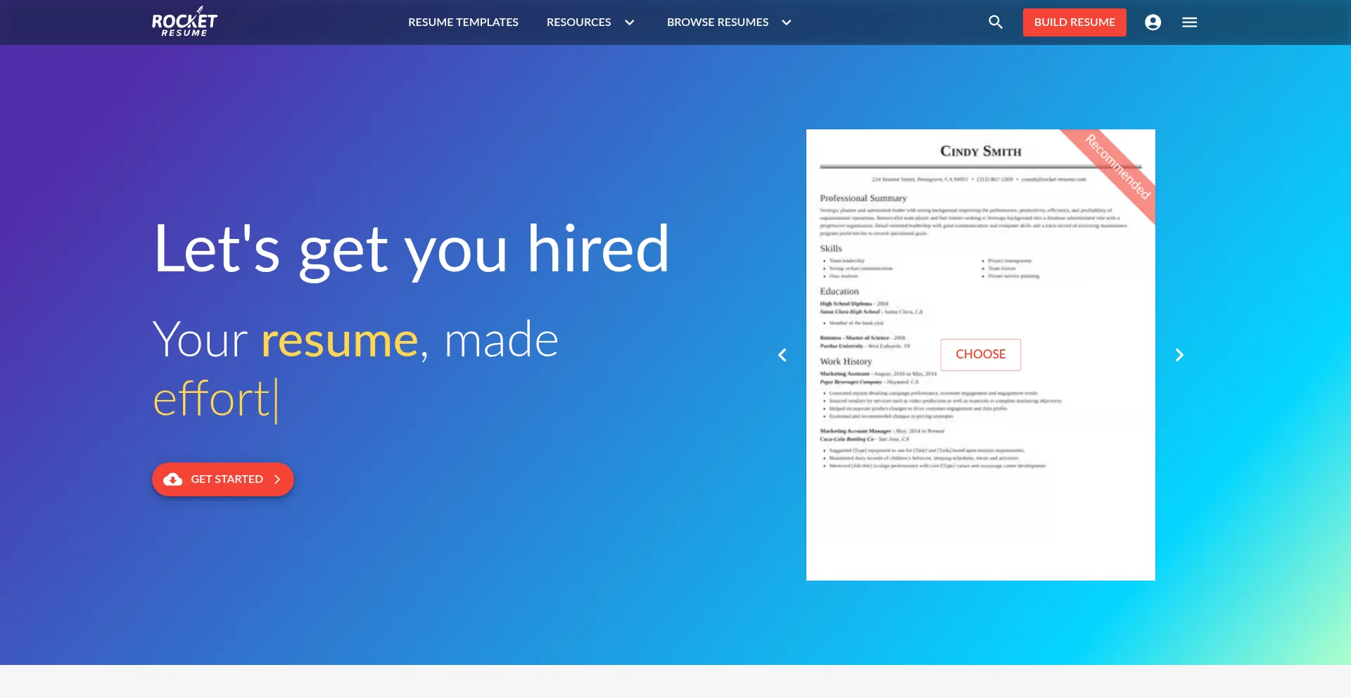 Ist Rocket-resume.com sicher und vertrauenswürdig?