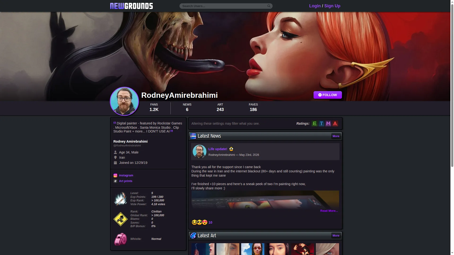 Rodneyamirebrahimi.newgrounds.com