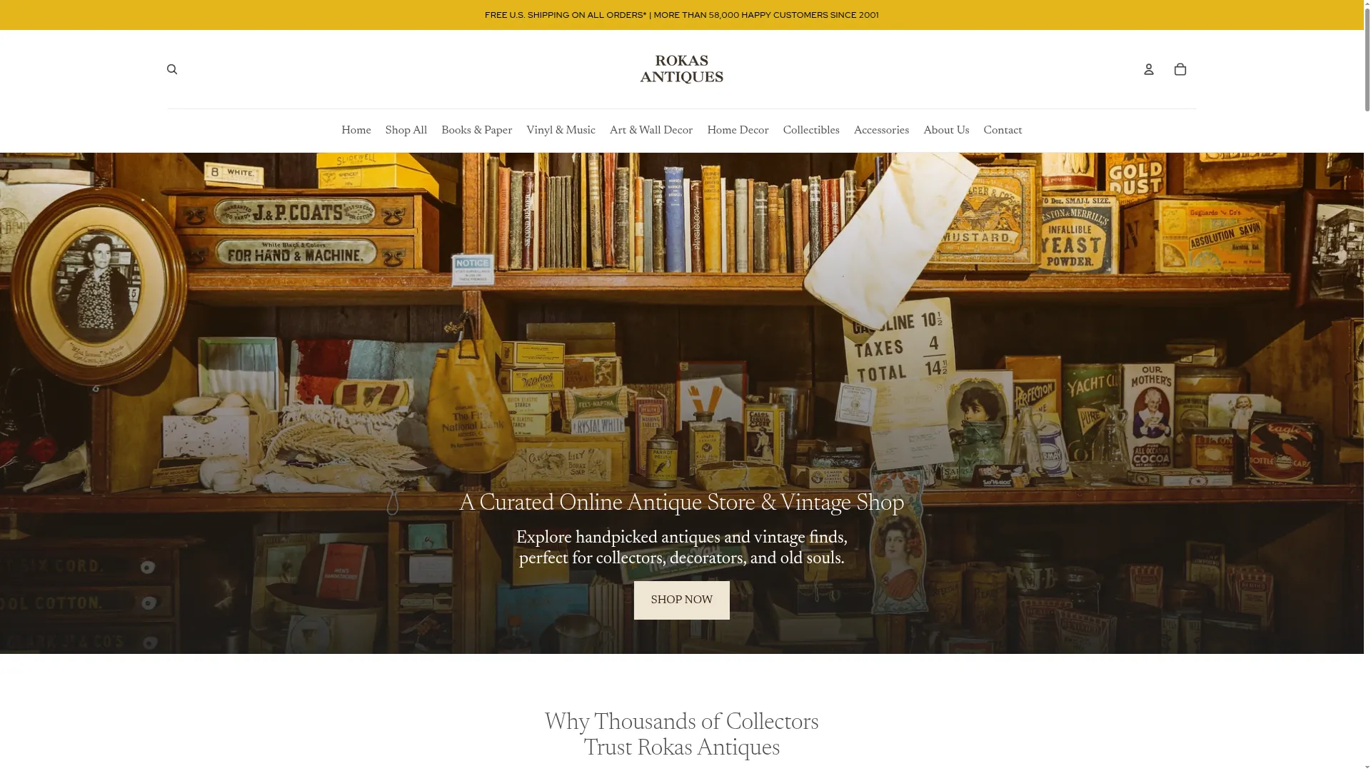 Rokasantiques.com