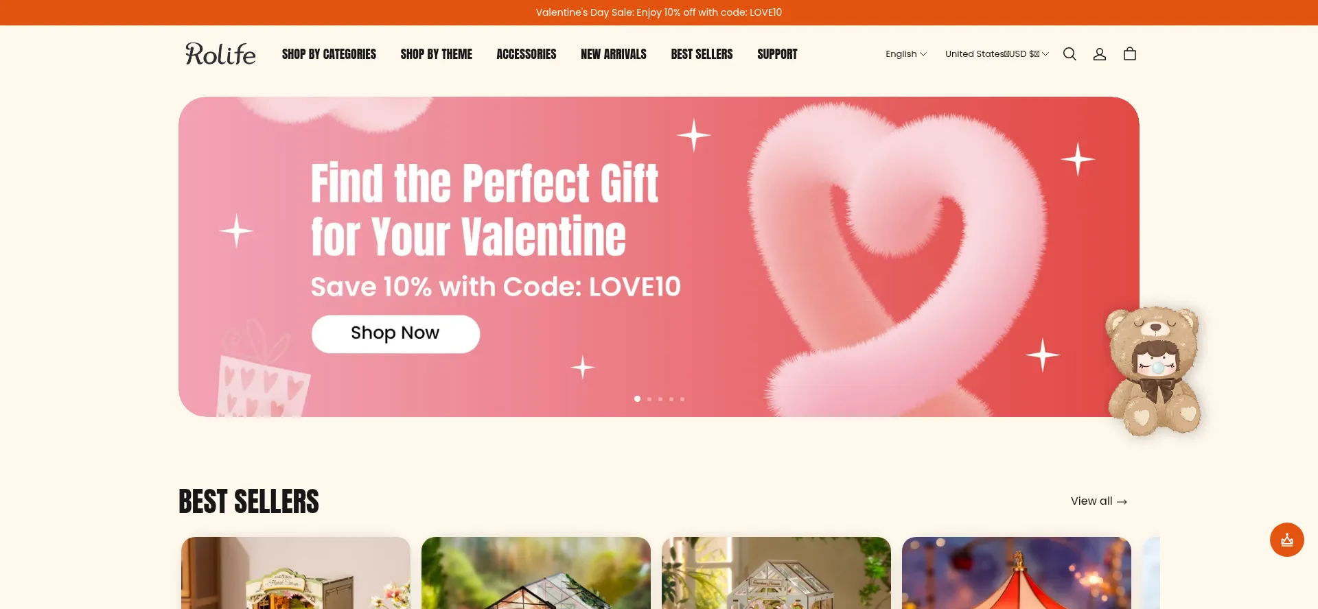 Website screenshot of Rolifeonline.com